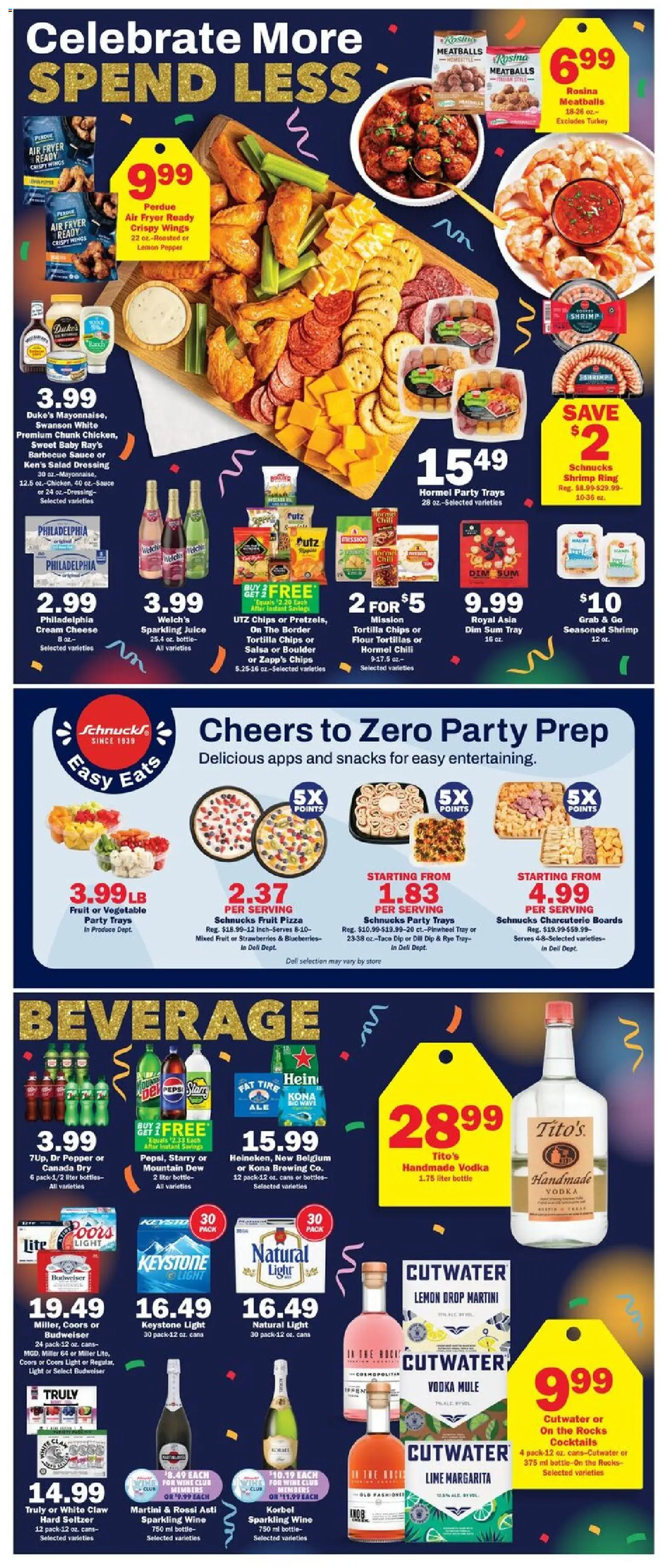 Schnucks Weekly Print Ad - IL - valid from 26.12.2025 | Page: 3 | Products: Fryer, Wine, Pepper, Dill