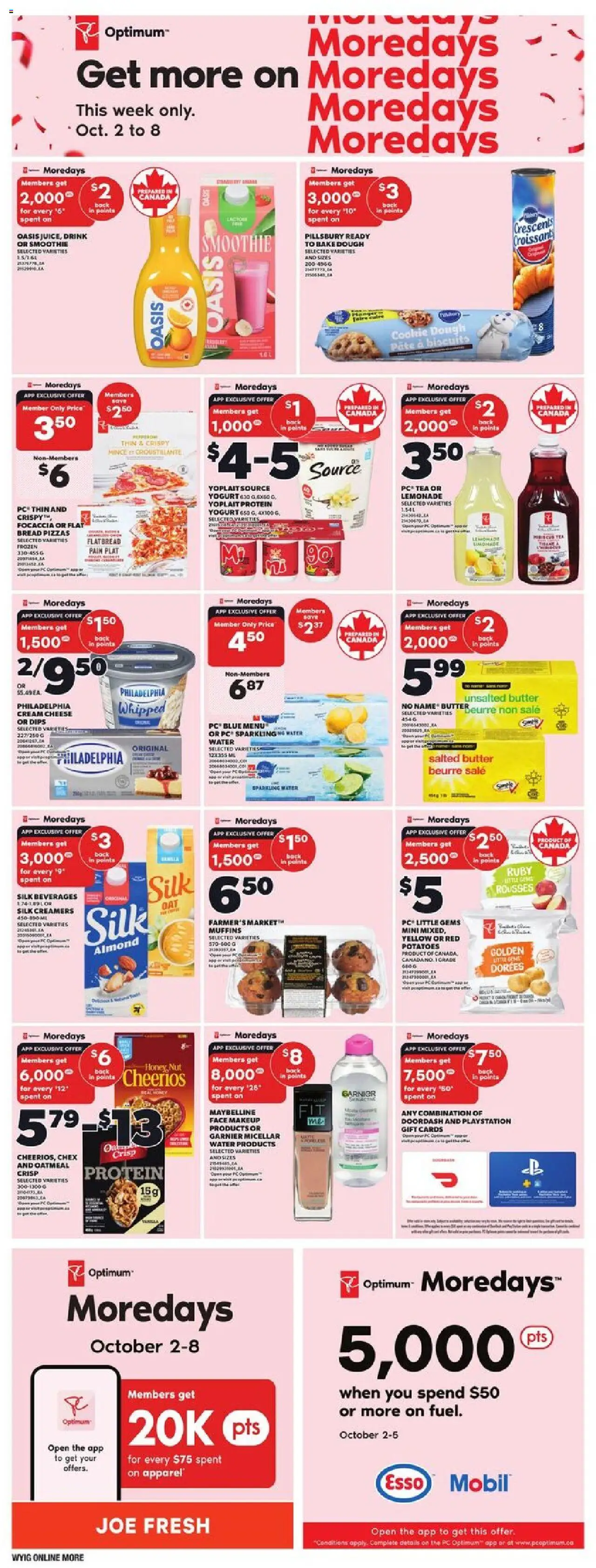 Independent Grocer flyer valid from 02.10.2025 | Page: 10 | Products: Tea, Butter, Yogurt, Bread