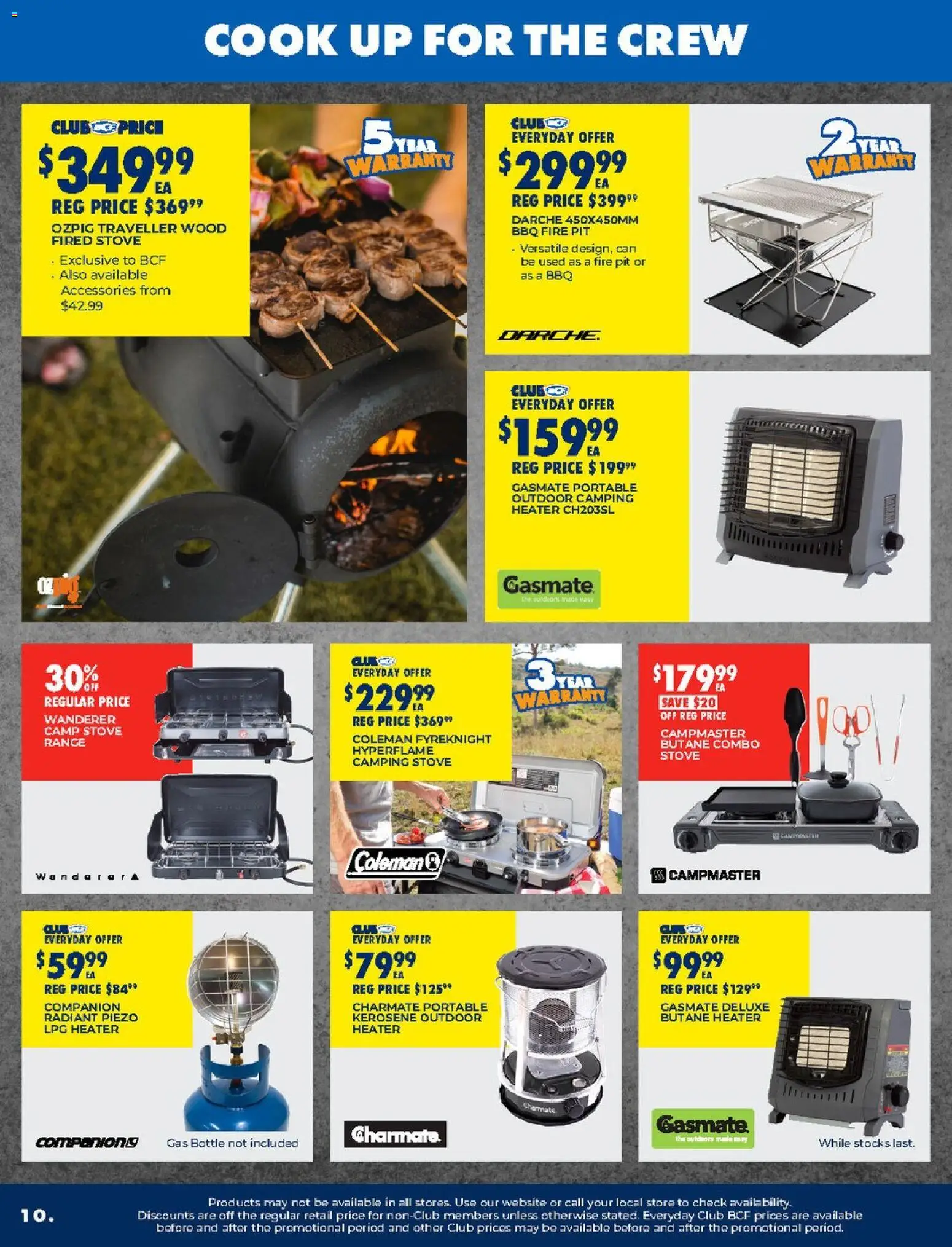 BCF catalogue - valid from 07.04.2026 | Page: 10 | Products: Heater, Wood, Accessories, Stove