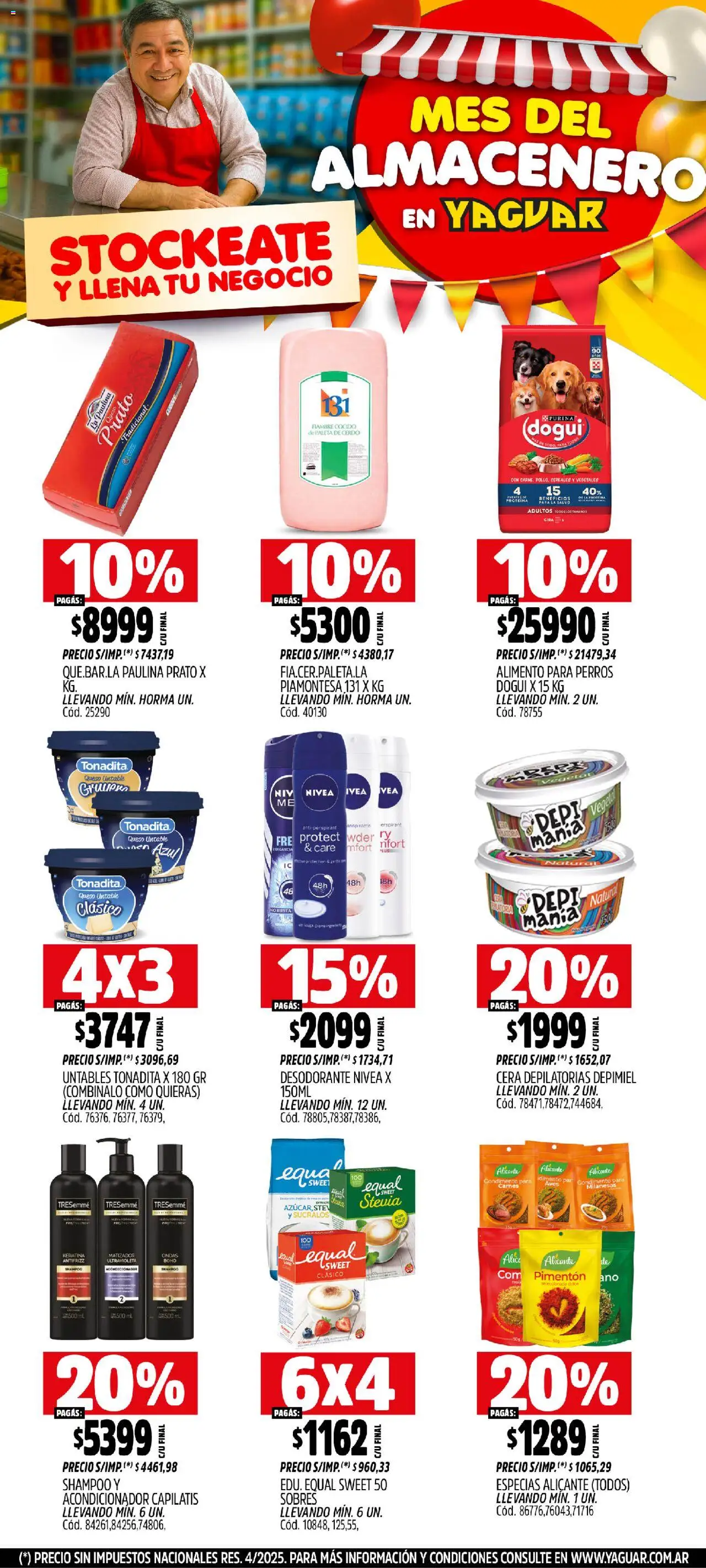 Yaguar - José C. Paz │ válido desde el 08.09.2025 | Página: 2 | Productos: Fragancia, Paleta, Cera, Cerdo
