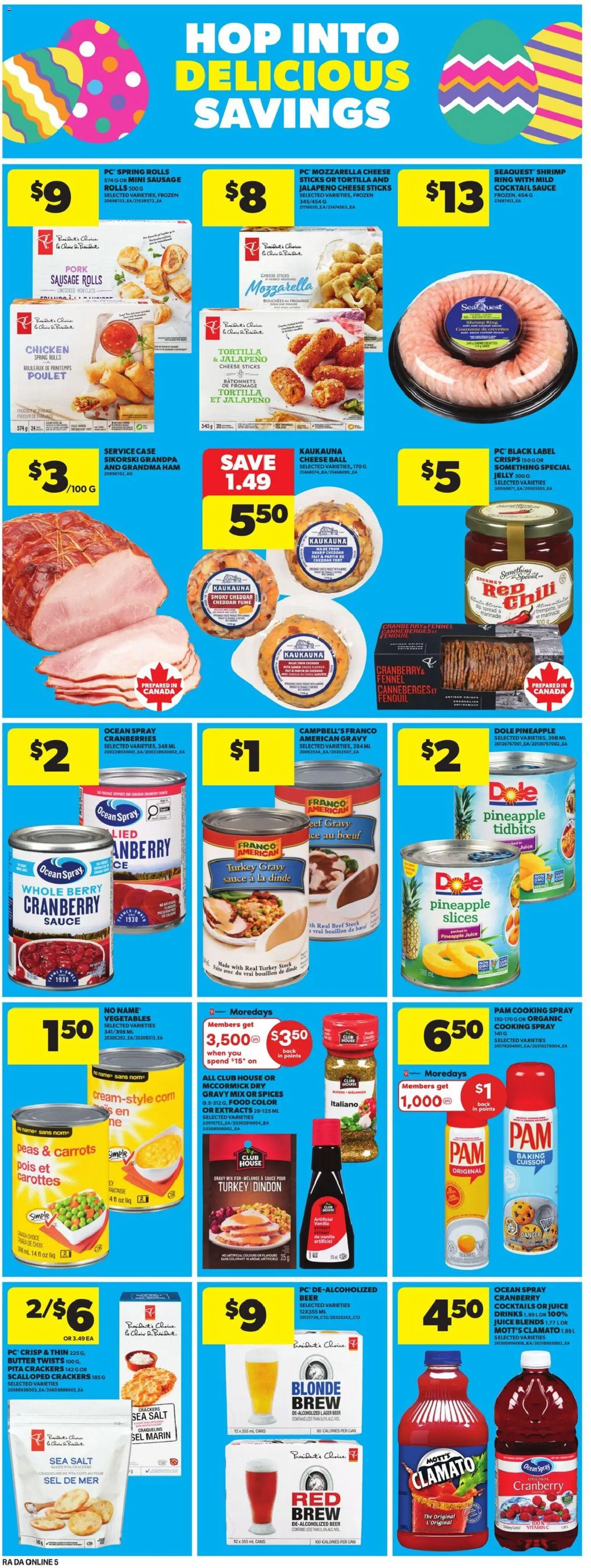 Atlantic Superstore flyer valid from 19.03.2026 | Page: 13 | Products: Beef, Pineapple, Cheese, Chicken
