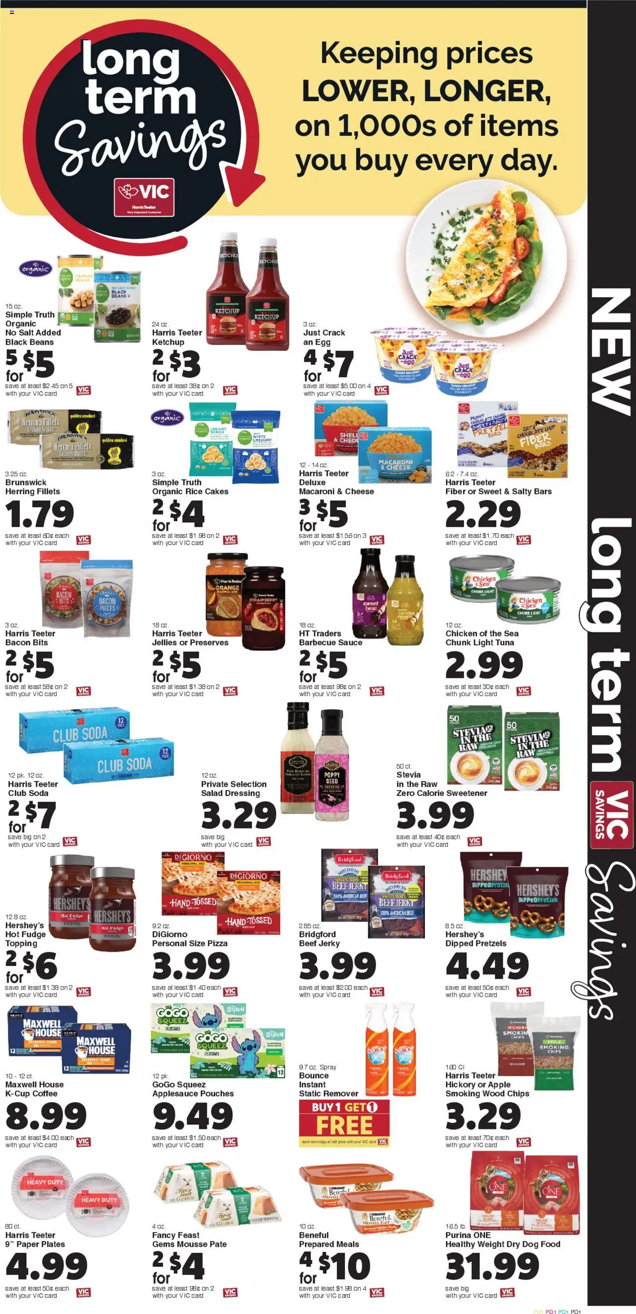 Harris Teeter Weekly Ad - valid from 27.08.2025 | Page: 8 | Products: Dog Food, Coffee, Ketchup, Weight