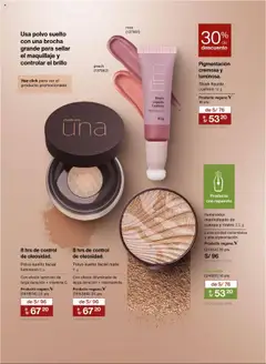 Vista previa de folleto Natura - Ciclo 16 de la Natura válido desde 12.10.2025 | Página: 48 | Productos: Brocha, Maquillaje, Polvo