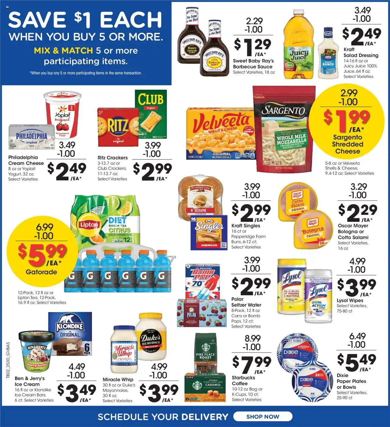 Kroger Weekly Ad - valid from 27.08.2025 | Page: 3 | Products: Green Tea, Juice, Salad, Water