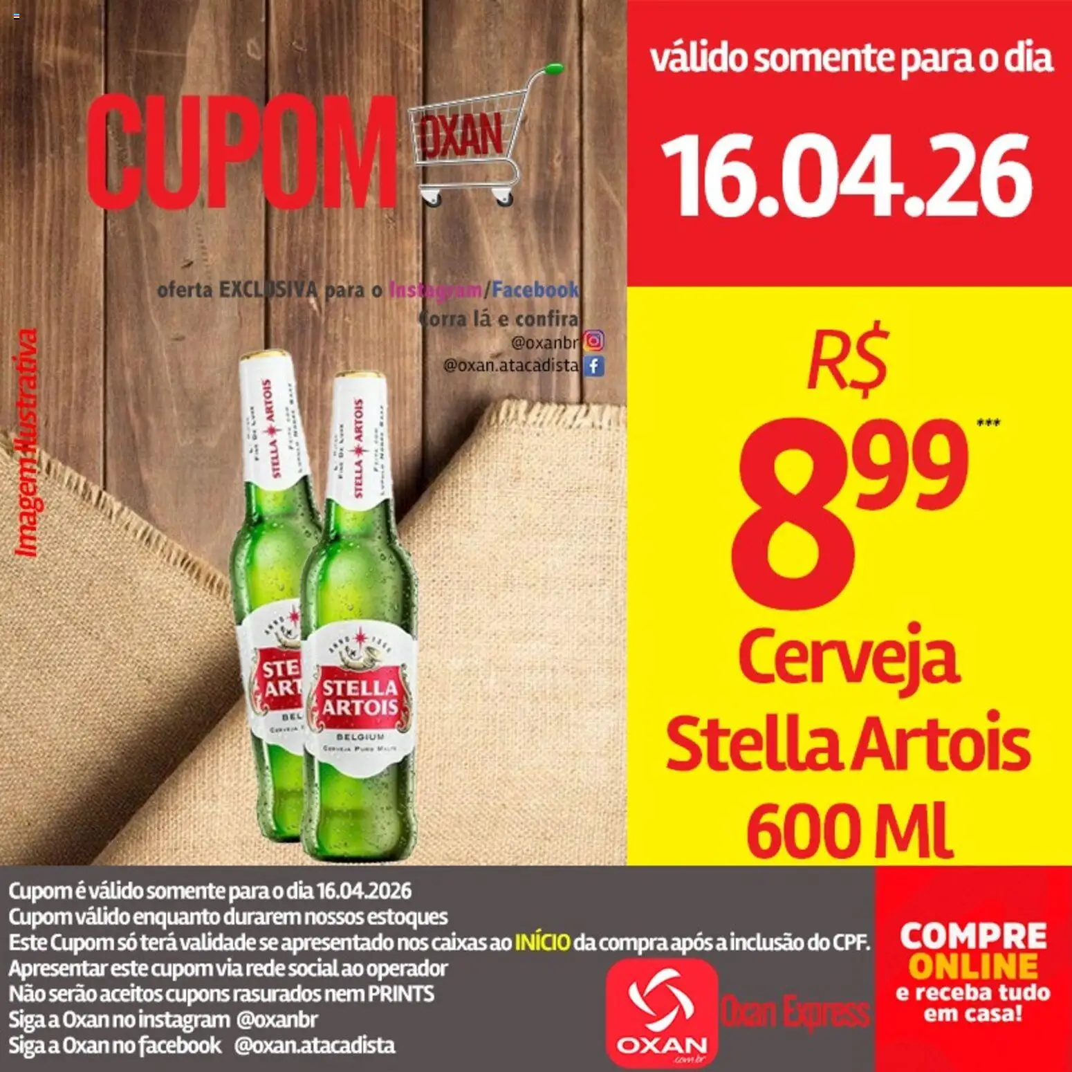 Oxan Atacadista Folheto - válido de 16.04.2026 | Página: 11 | Produtos: Cerveja