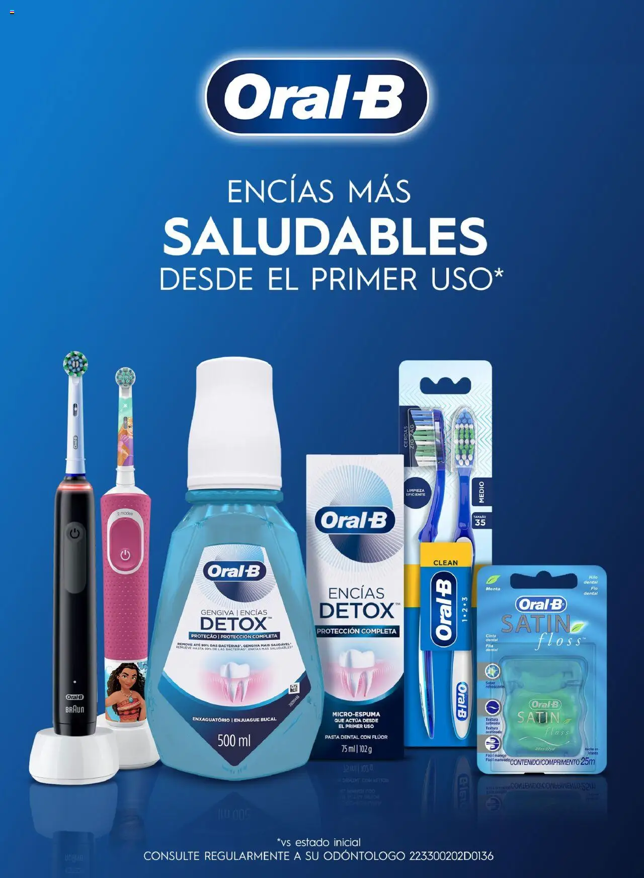 Nuevas ofertas de Chedraui válidas en toda la República Mexicana desde el 02.05.2025. ¡Encuentra las mejores ofertas en Chedraui folleto Vive Bella! | Página: 67 | Productos: Pasta dental, Enjuague bucal, Pasta, Cinta
