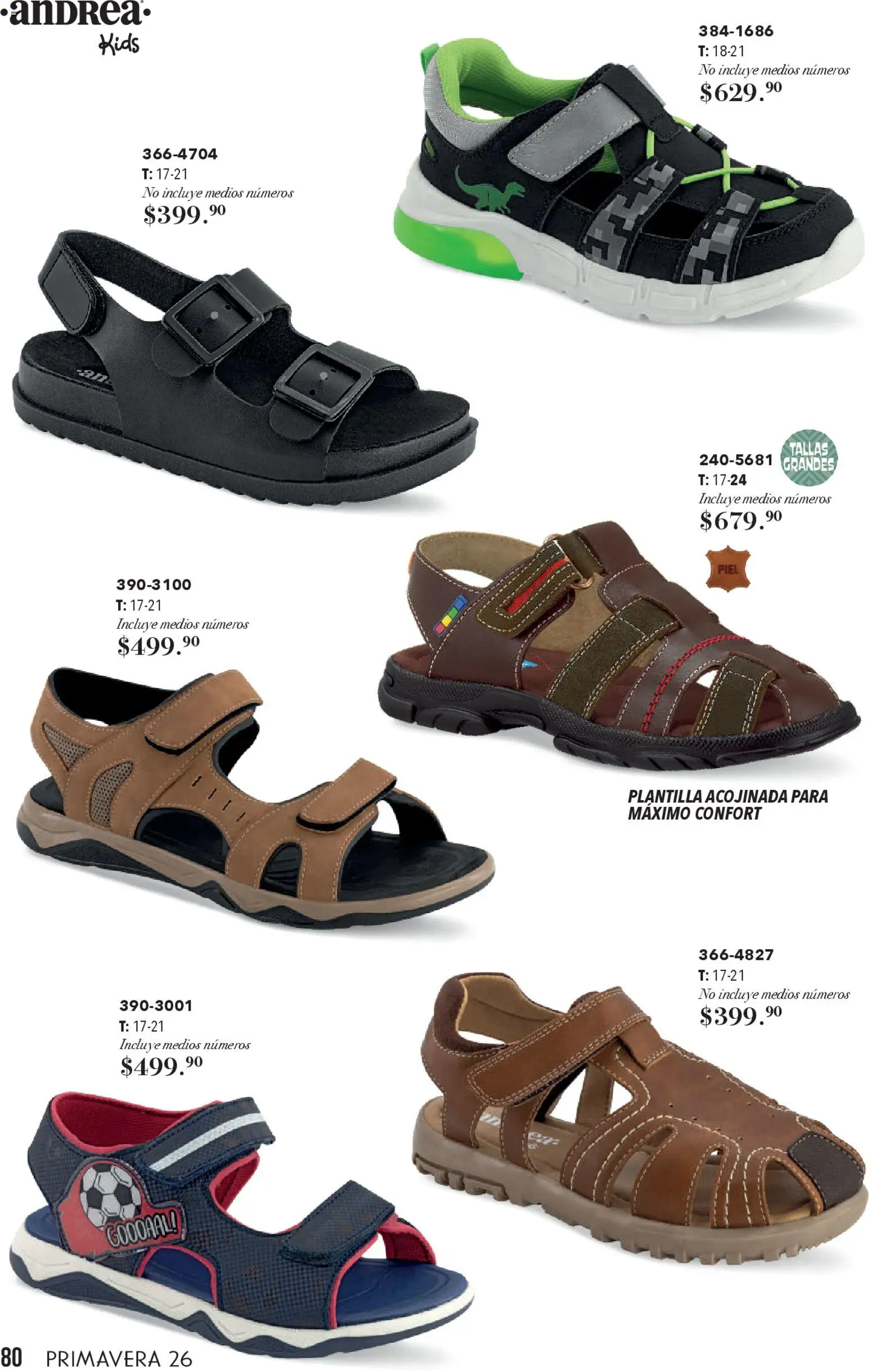 Nuevas ofertas de Andrea válidas en toda la República Mexicana desde el 22.03.2026. ¡Encuentra las mejores ofertas en Andrea catálogo Lo más top! | Página: 80