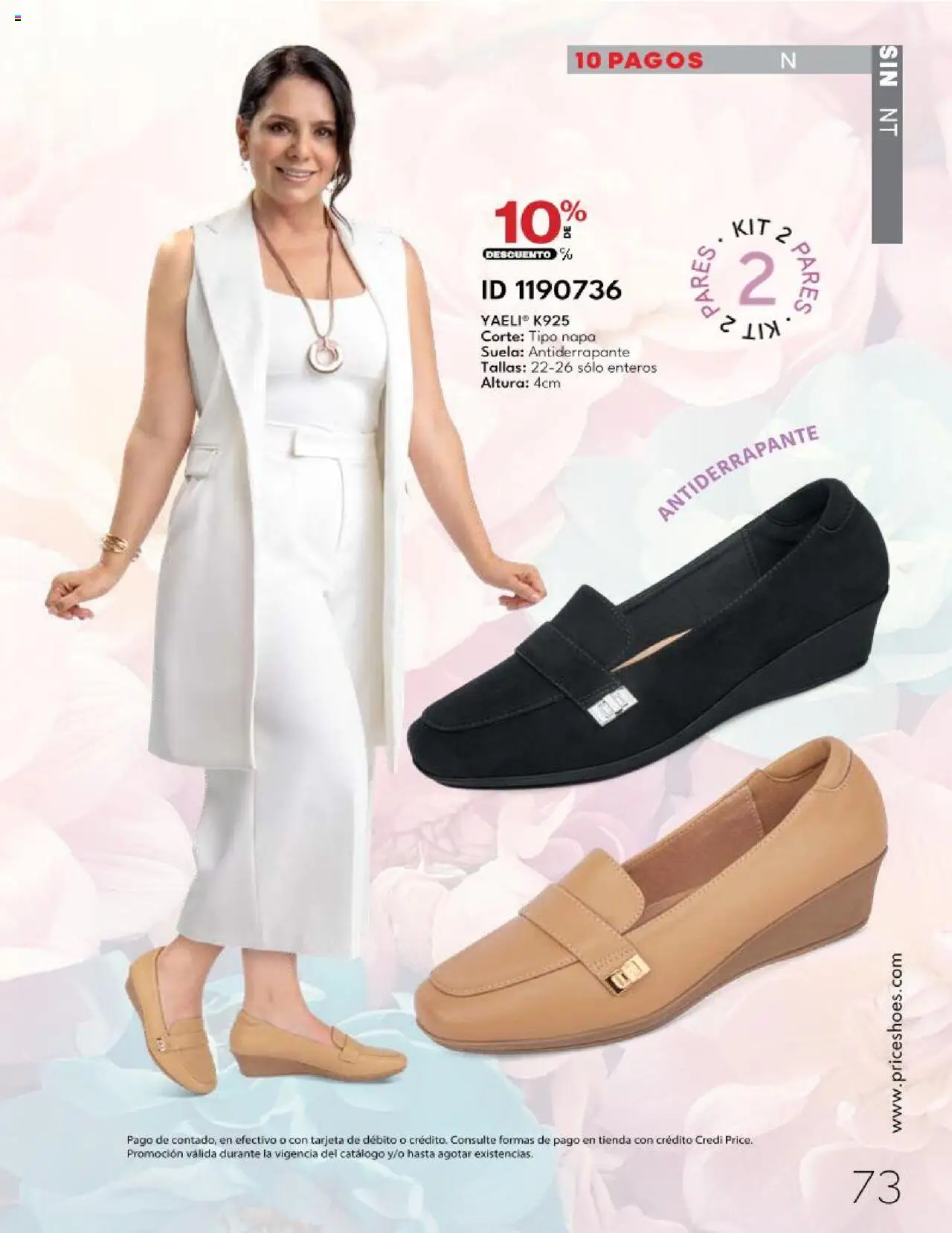 Nuevas ofertas de Price Shoes válidas en toda la República Mexicana desde el 28.04.2025. ¡Encuentra las mejores ofertas en Price Shoes catálogo Calzado PV 2025! | Página: 73