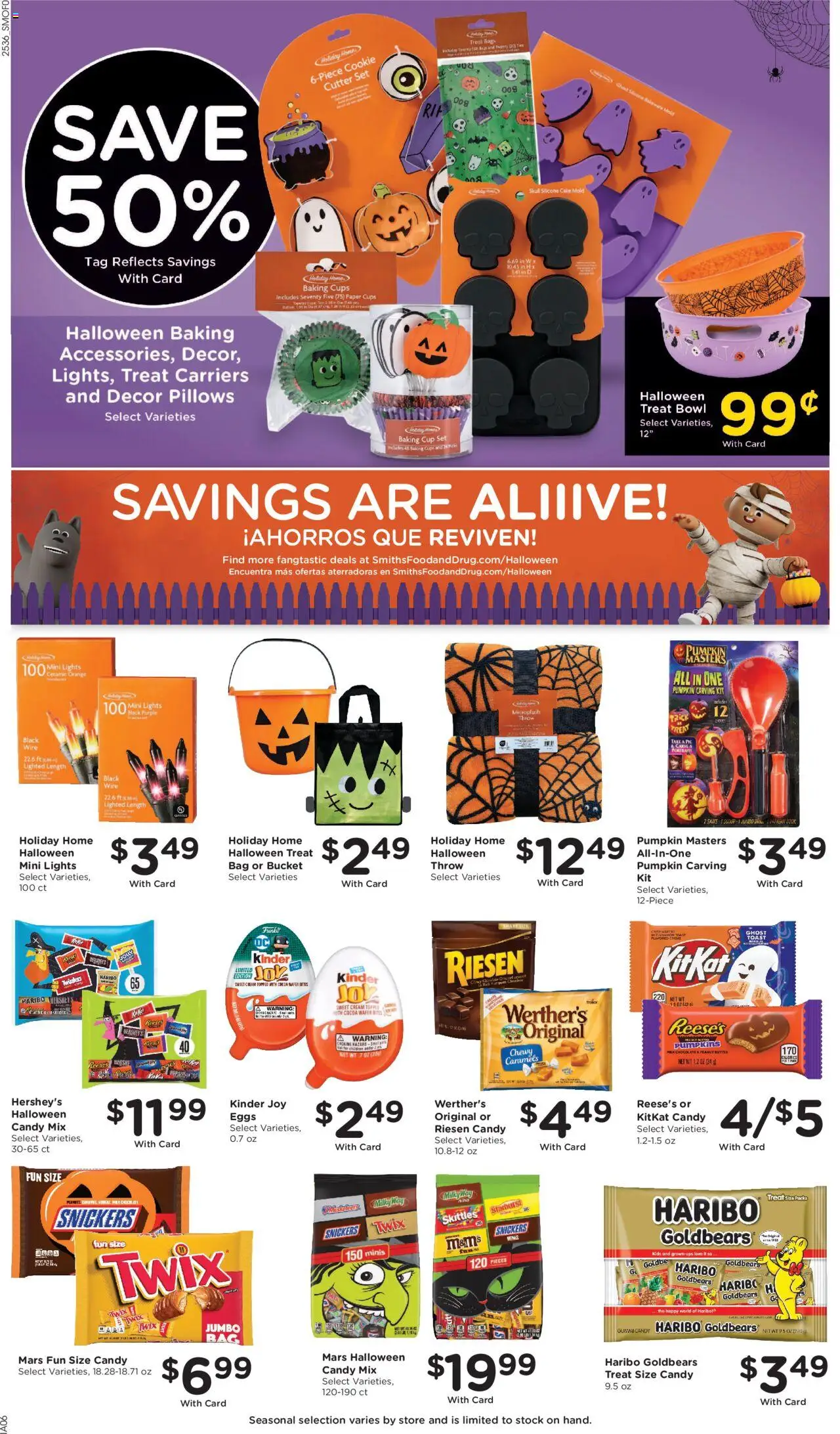 Smith's Weekly Ad - NM - valid from 08.10.2025 | Page: 16 | Products: Butter, Cream, Pumpkin, Cutter