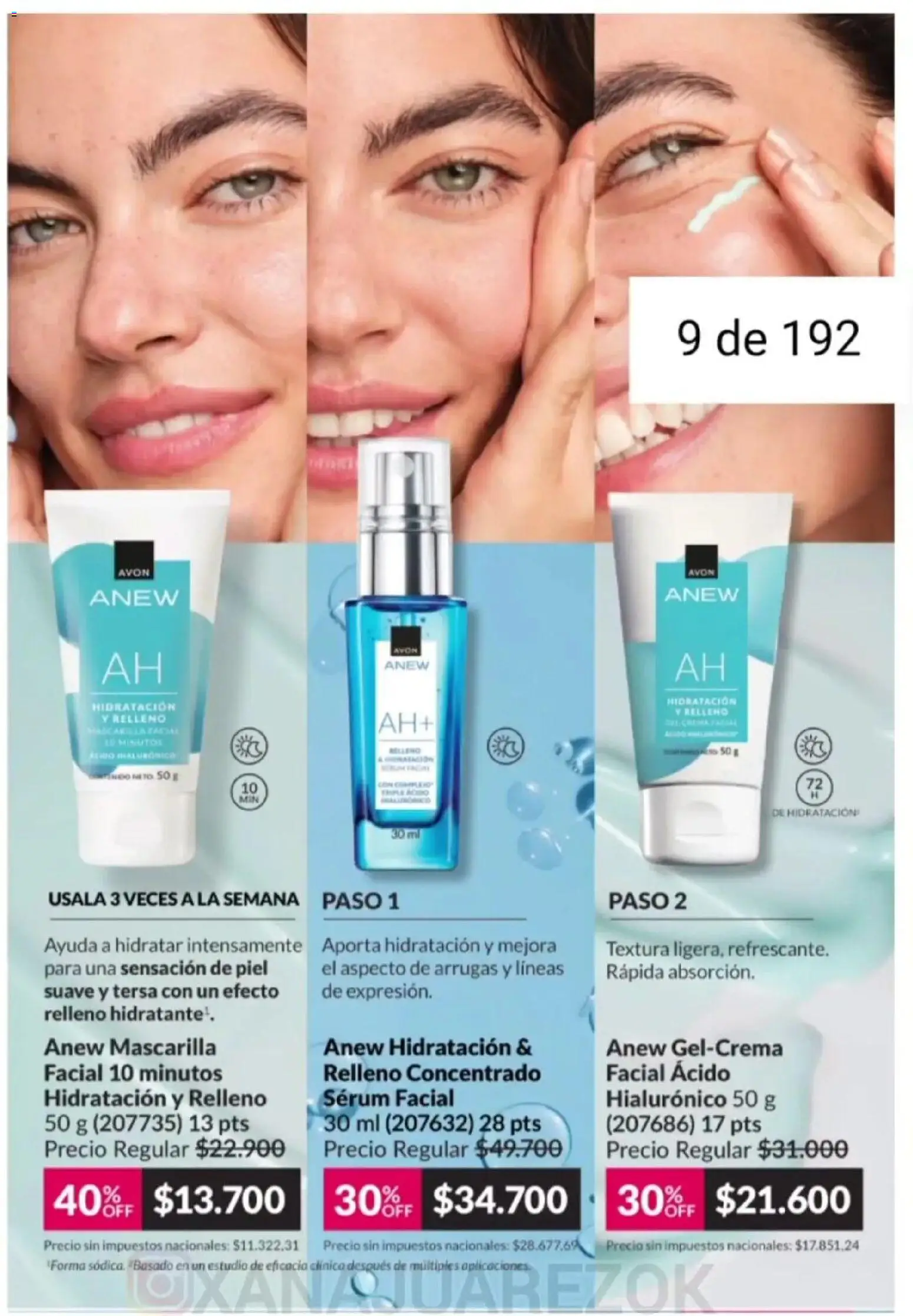 Avon - Campaña 3/2026 │ válido desde el 01.03.2026 | Página: 9 | Productos: Mascarilla, Serum