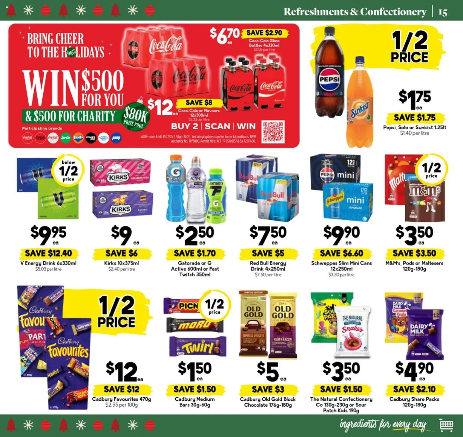 Drakes catalogue - valid from 26.11.2025 | Page: 15 | Products: Dairy, Chocolate, Pepsi, Rum