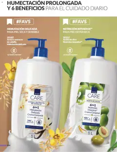 Nuevas ofertas de AVON válidas en toda la República Mexicana desde el 13.09.2025. ¡Encuentra las mejores ofertas en AVON CARE Avena y extracto de vainilla 6EN1 Hidratación Delicada Crema Corporal, Crema corporal con avena y extracto de vainilla para hidratación delicada, ideal para piel seca y sensible.! | Página: 172