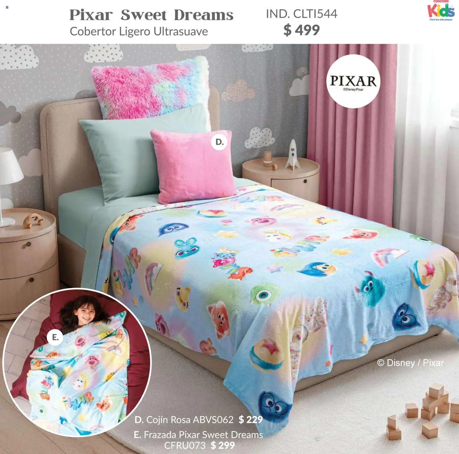 Nuevas ofertas de Colchas Concord válidas en toda la República Mexicana desde el 01.02.2026. ¡Encuentra las mejores ofertas en Colchas Concord catálogo Kids! | Página: 98 | Productos: Cobertor