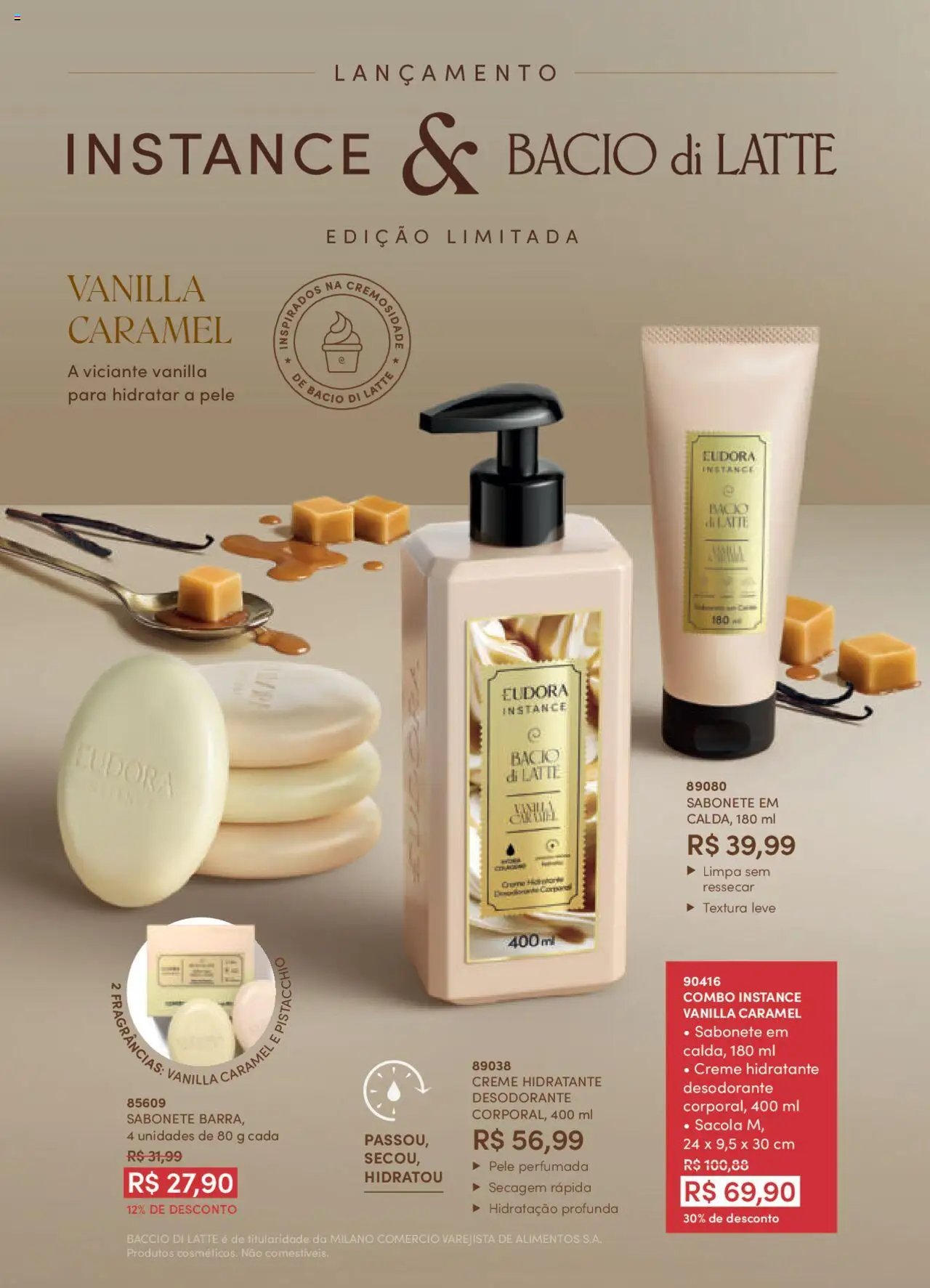 Eudora Folheto - válido de 08.09.2025 | Página: 2 | Produtos: Desodorante, Creme, Sabonete