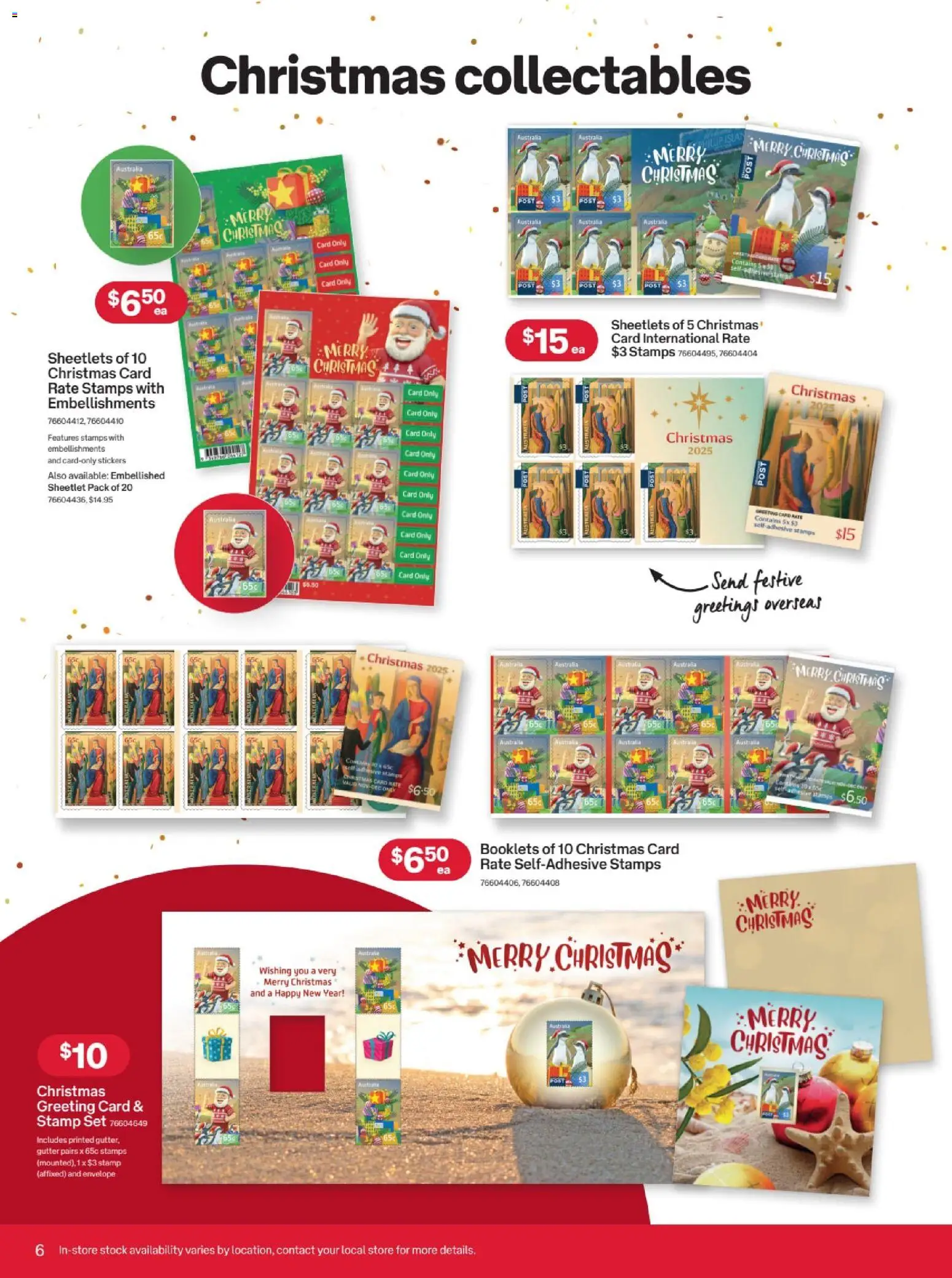 Australia Post catalogue - valid from 12.11.2025 | Page: 6