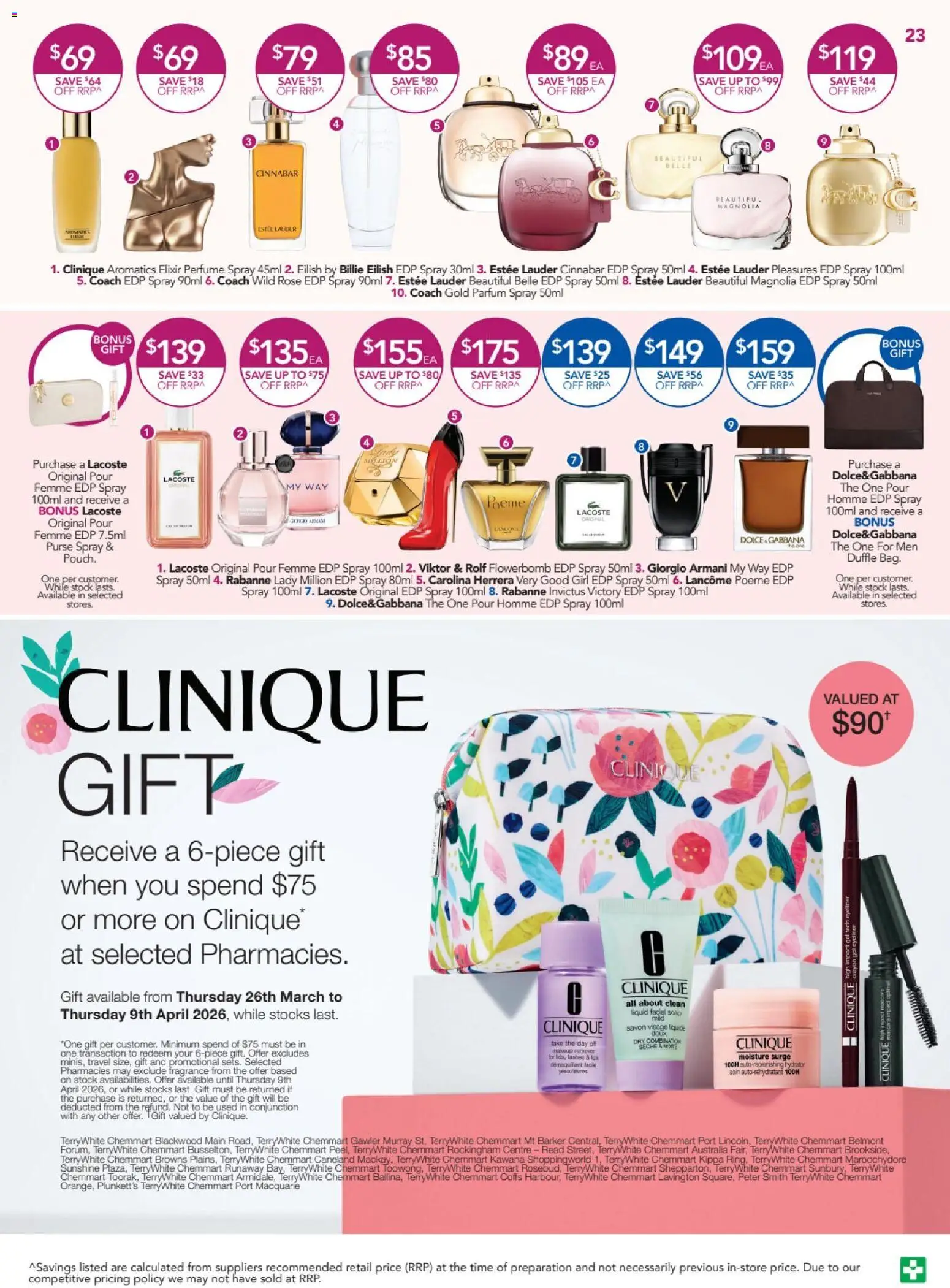 Terry White catalogue - valid from 26.03.2026 | Page: 23 | Products: Perfume, Fragrance, Mascara, Eyeliner