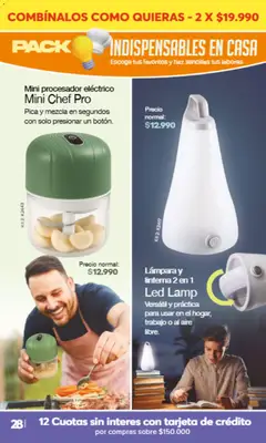 A3D ofertas  válido desde el 07.01.2026 | Página: 28 | Productos: Lámpara, Sobre, Linterna