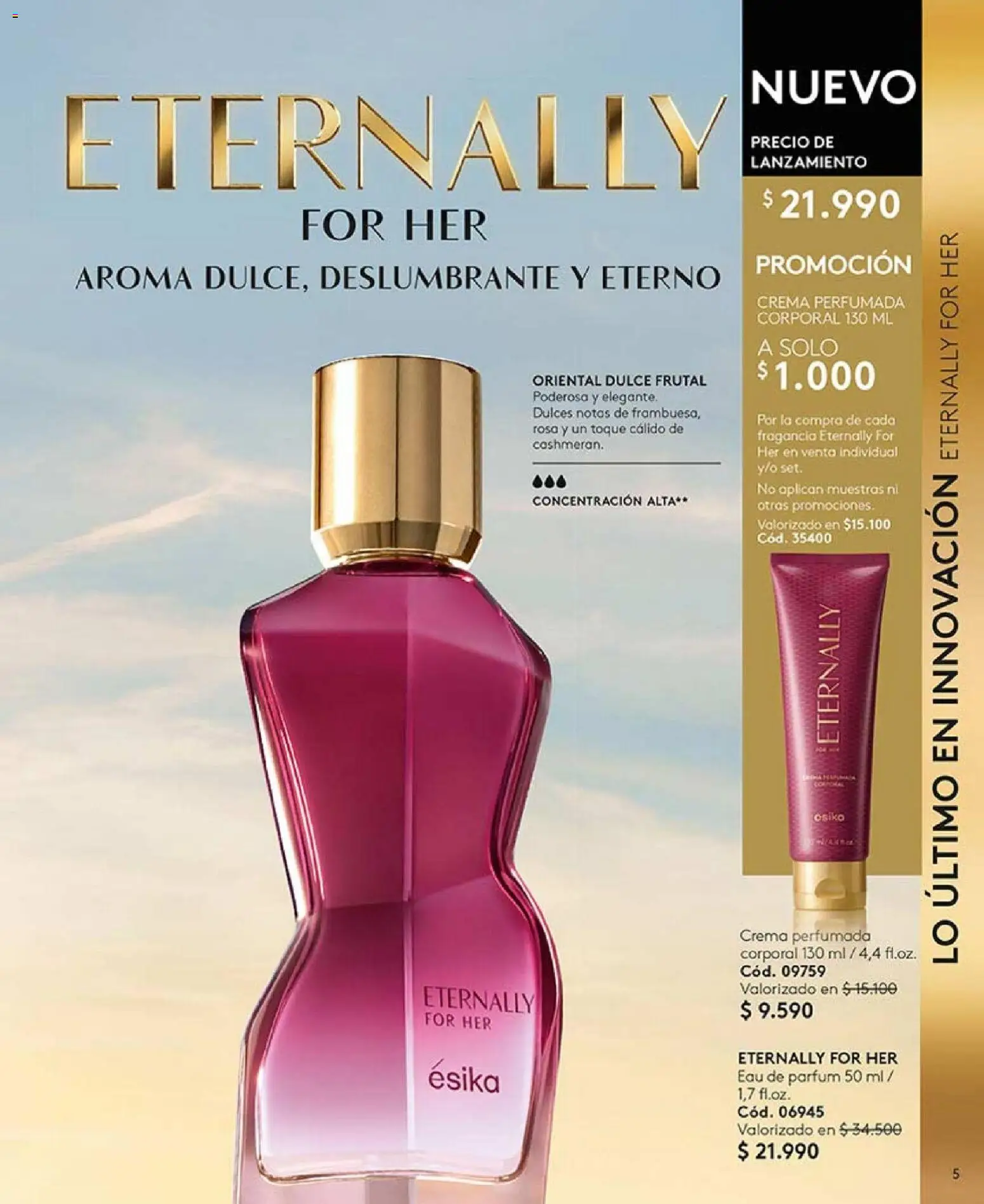 Catálogo Ésika Campaña 3 │ válido desde el 01.02.2026 | Página: 5 | Productos: Fragancia, Crema, Individual