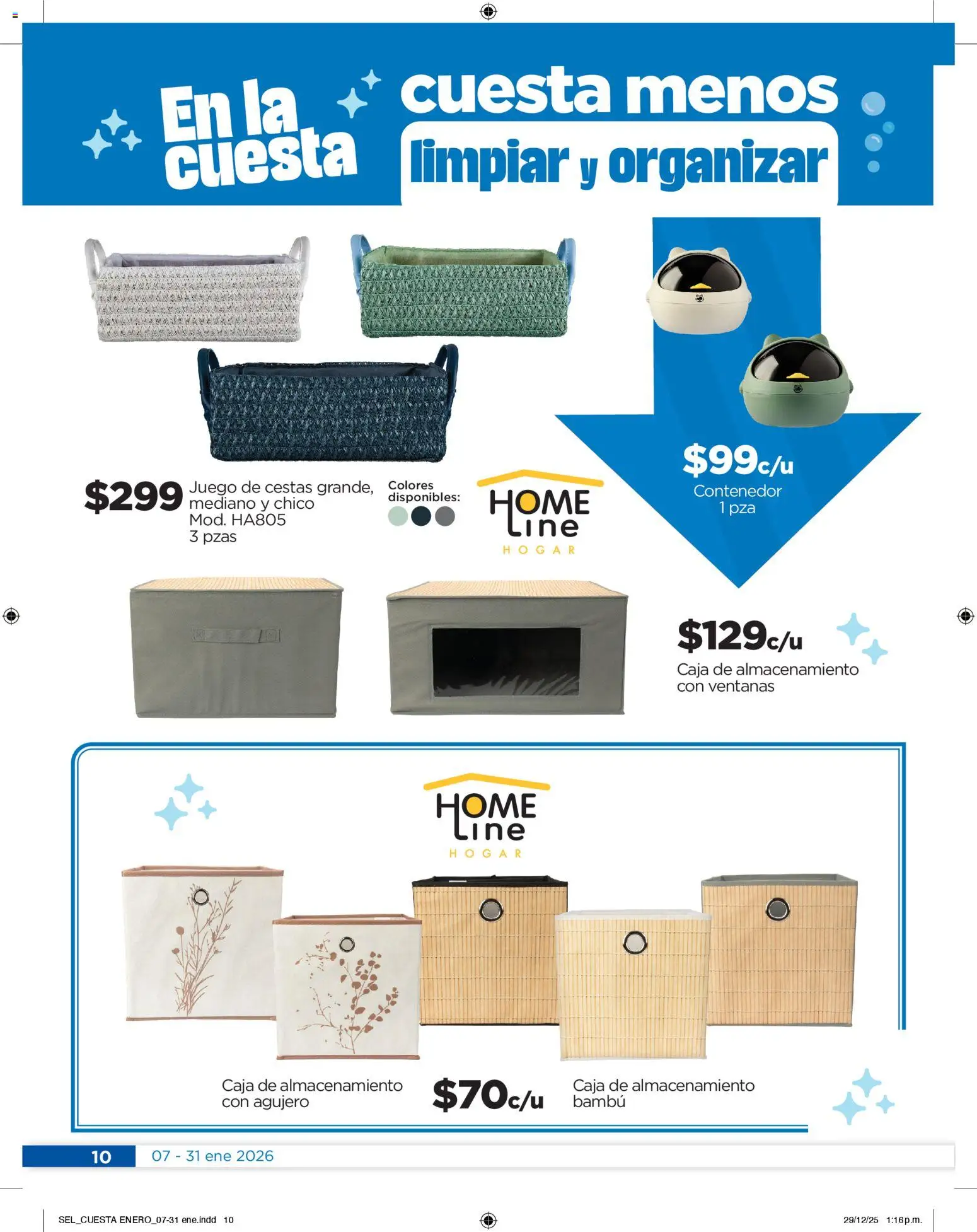 Nuevas ofertas de Chedraui válidas en toda la República Mexicana desde el 07.01.2026. ¡Encuentra las mejores ofertas en Chedraui folleto Llevarte más cuesta menos! | Página: 10 | Productos: Juego, Contenedor, Caja