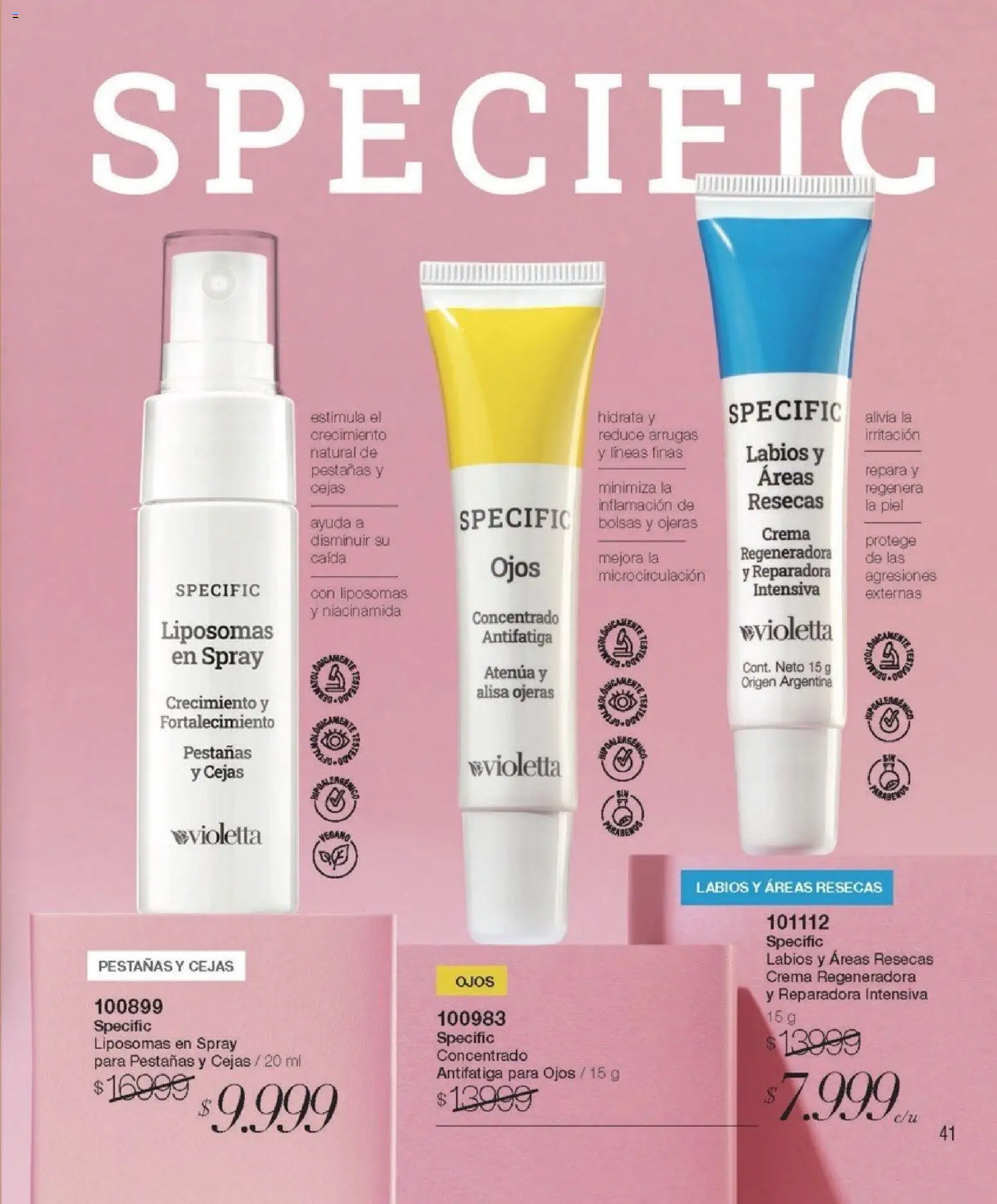 Violetta catálogo │ válido desde el 01.01.2026 | Página: 41 | Productos: Crema