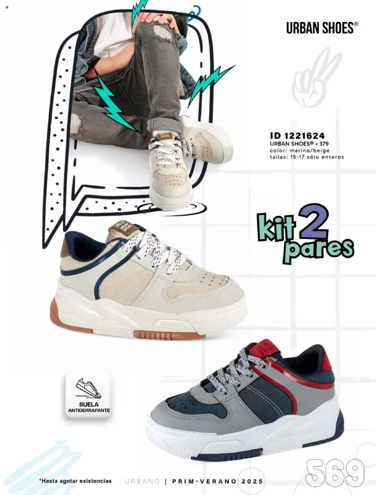 Nuevas ofertas de Price Shoes válidas en toda la República Mexicana desde el 24.01.2025. ¡Encuentra las mejores ofertas en Price Shoes catálogo Urbano! | Página: 569
