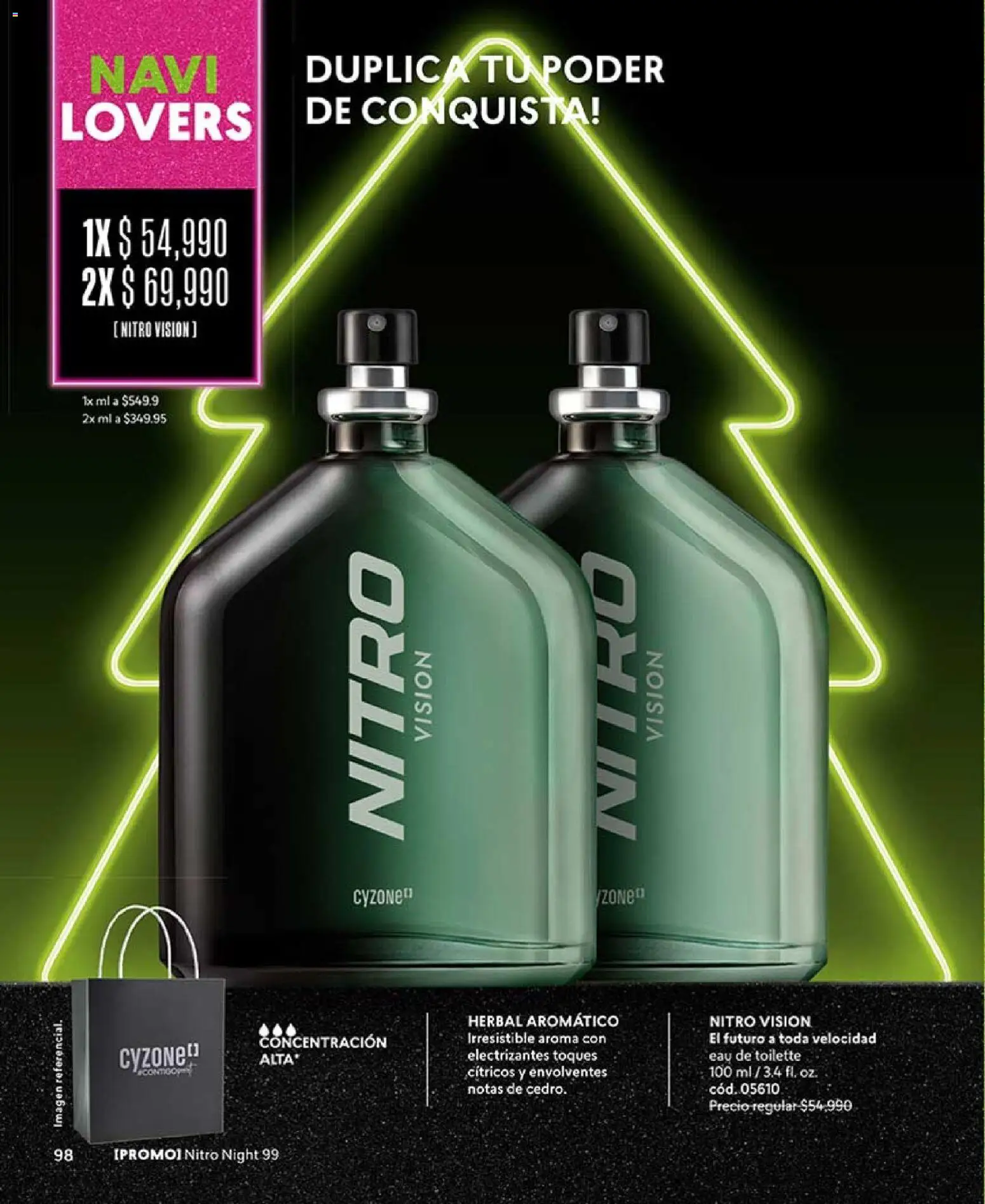 CyZone revista - valida desde el 03.11.2025 | Página: 98 | Productos: Eau de toilette