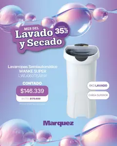 Vista previa Grupo Marquez catálogo válido desde el 10.04.2026 | Página: 4 | Productos: Lavarropas