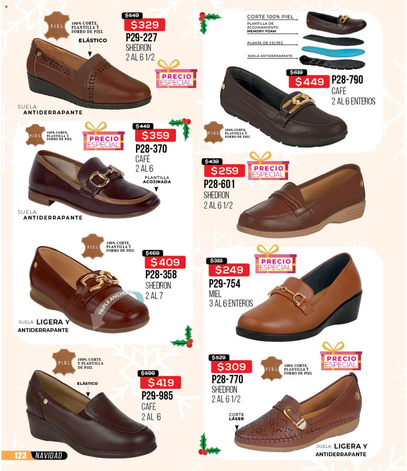 Nuevas ofertas de Cklass válidas en toda la República Mexicana desde el 30.11.2025. ¡Encuentra las mejores ofertas en Cklass catálogo Rebajas Navideñas Calzado! | Página: 124 | Productos: Café, Planta