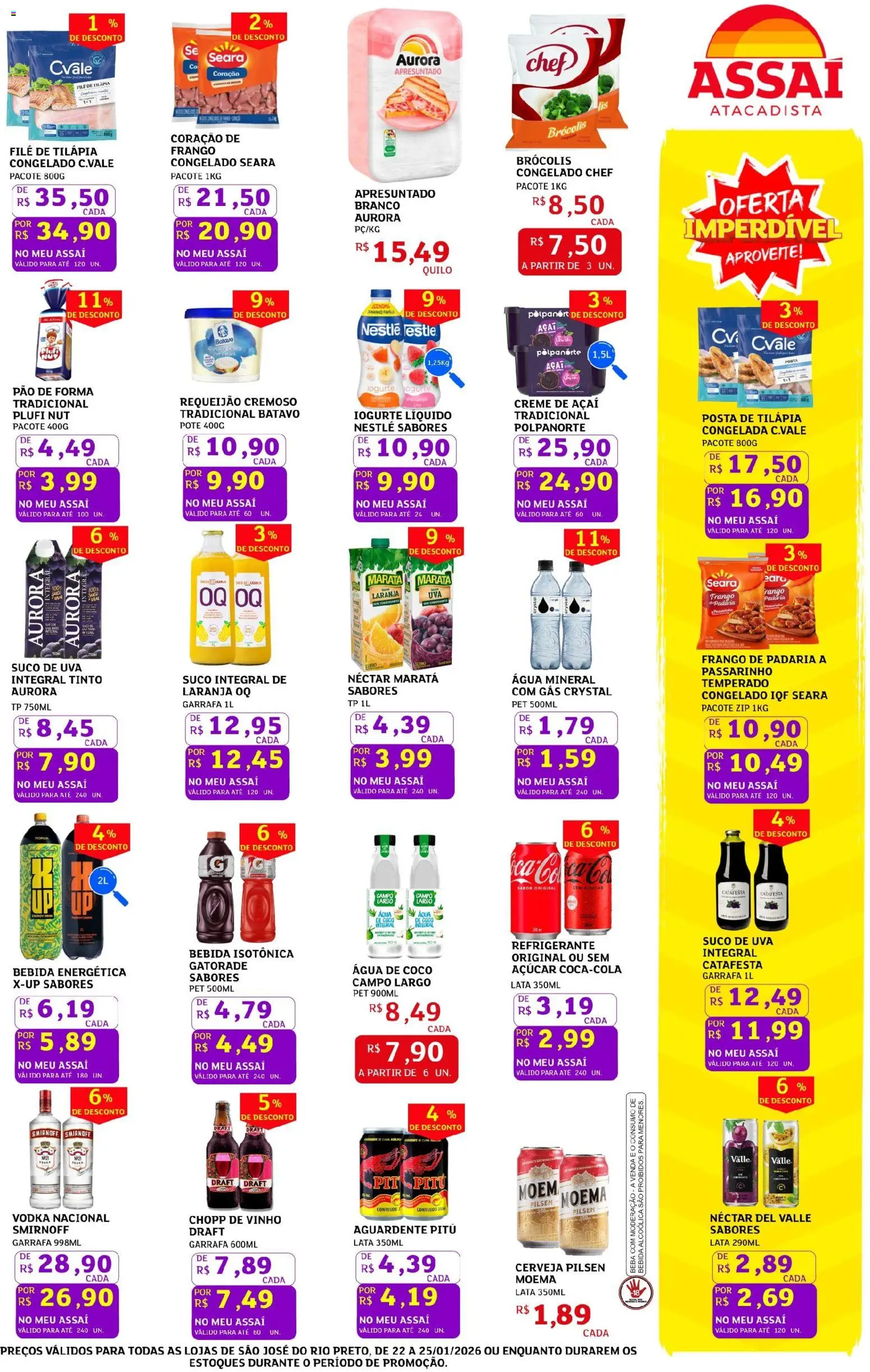 Assaí Atacadista Folheto - válido de 22.01.2026 | Página: 3