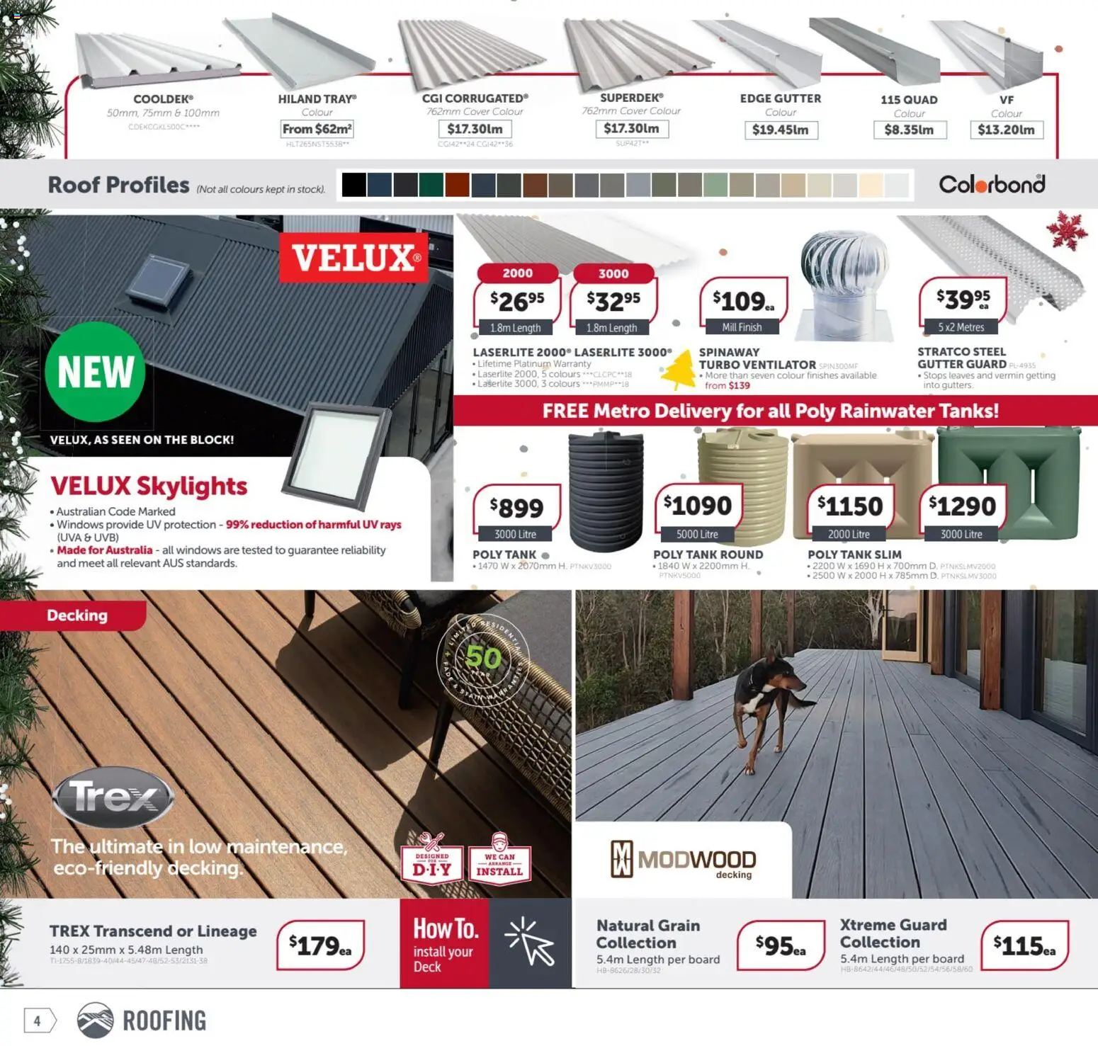 Stratco catalogue - valid from 31.10.2025 | Page: 4 | Products: Decking