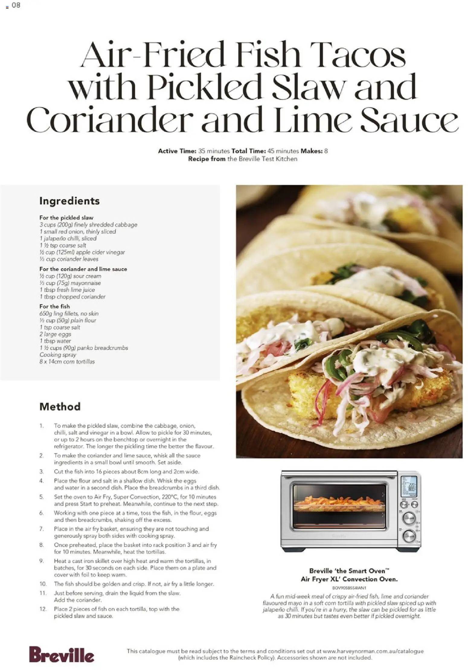 Harvey Norman catalogue - valid from 12.01.2026 | Page: 8 | Products: Sour cream, Water, Tortillas, Lime