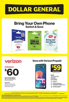 Preview of Dollar General weekly ads valid from 21.09.2025 | Page: 2 | Products: Switch, Phone, Smartphone, Camera