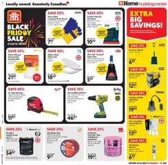 Preview of Home Hardware - Black Friday  from shop Home Hardware valid from 06.11.2025