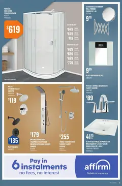 Preview of Canac weekly flyer from shop Canac valid from 11.12.2025 | Page: 9 | Products: Shower, Mirror