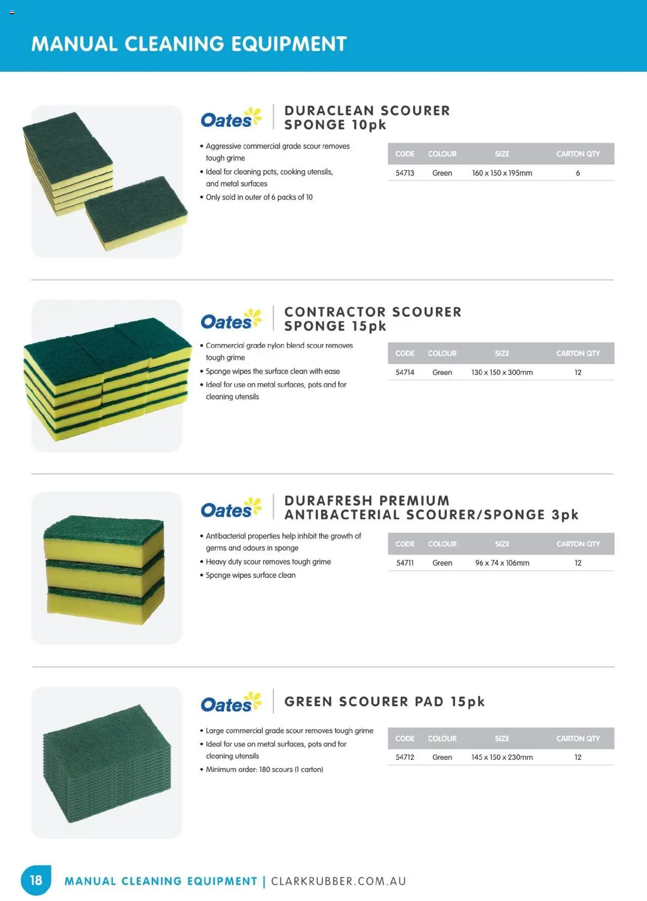 Clark Rubber catalogue - valid from 05.05.2025 | Page: 18 | Products: Utensils, Sponge
