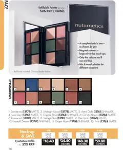 Preview of Nutrimetics Catalogue Beauty Collections - valid from 01.04.2026 | Page: 16 | Products: Mirror, Emerald, Linen