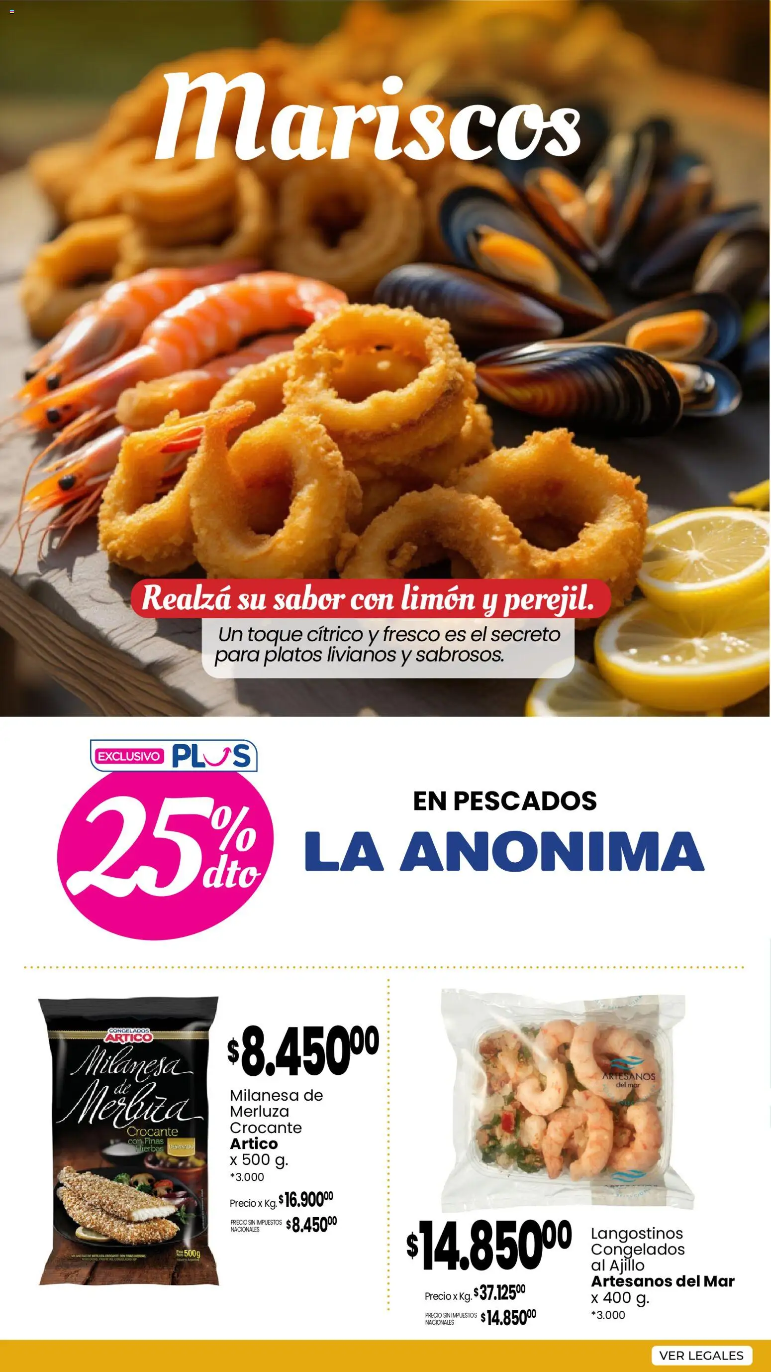 La Anonima - catalogos-masivos - mes-encuentros │ válido desde el 30.10.2025 | Página: 17 | Productos: Milanesa, Limón