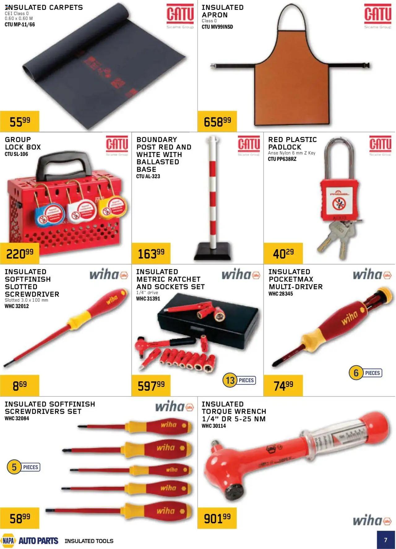 NAPA Auto Parts flyer valid from 01.10.2025 | Page: 7