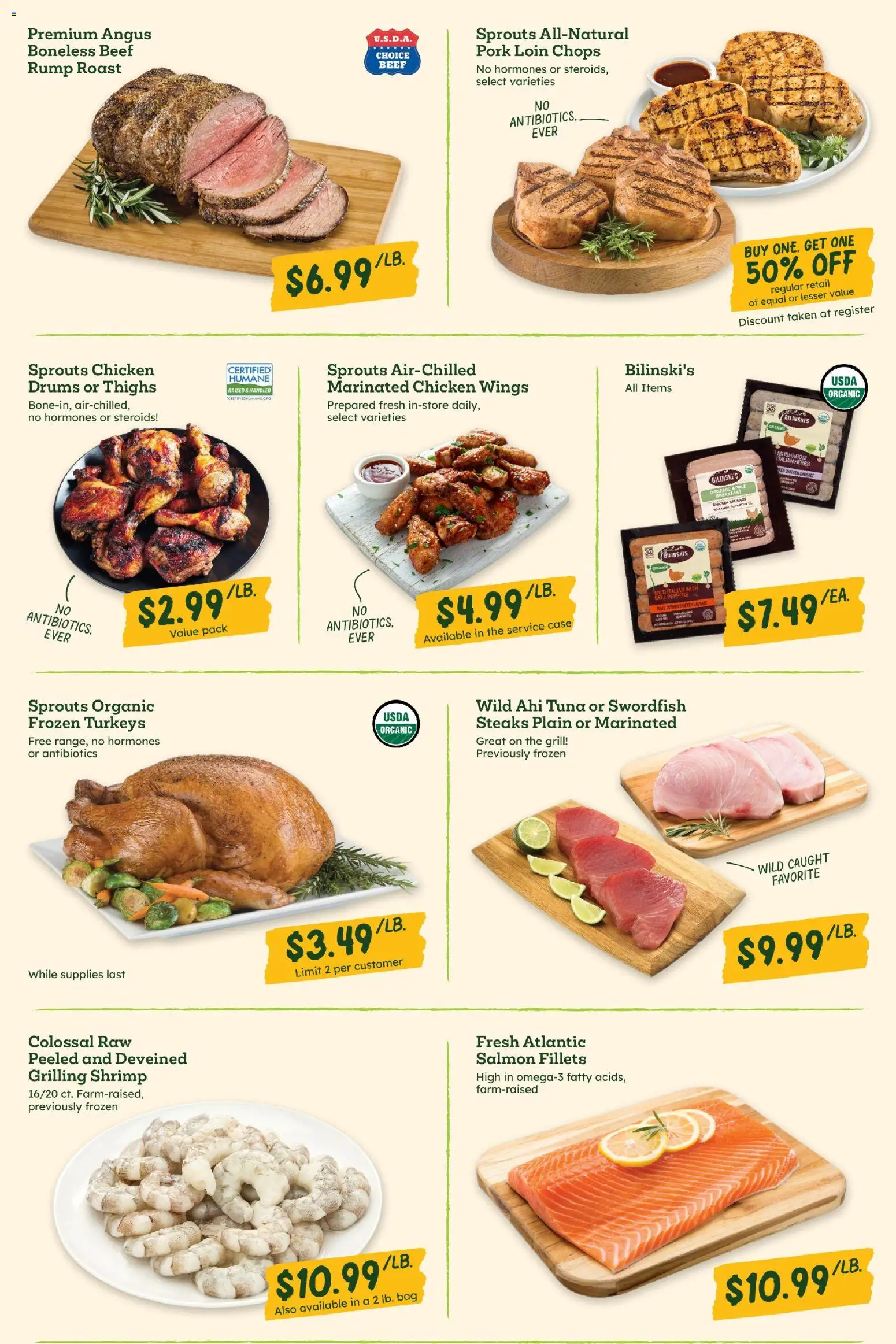 Sprouts Weekly Ad - valid from 05.11.2025 | Page: 9 | Products: Peppers, Pork, Sausage, Case