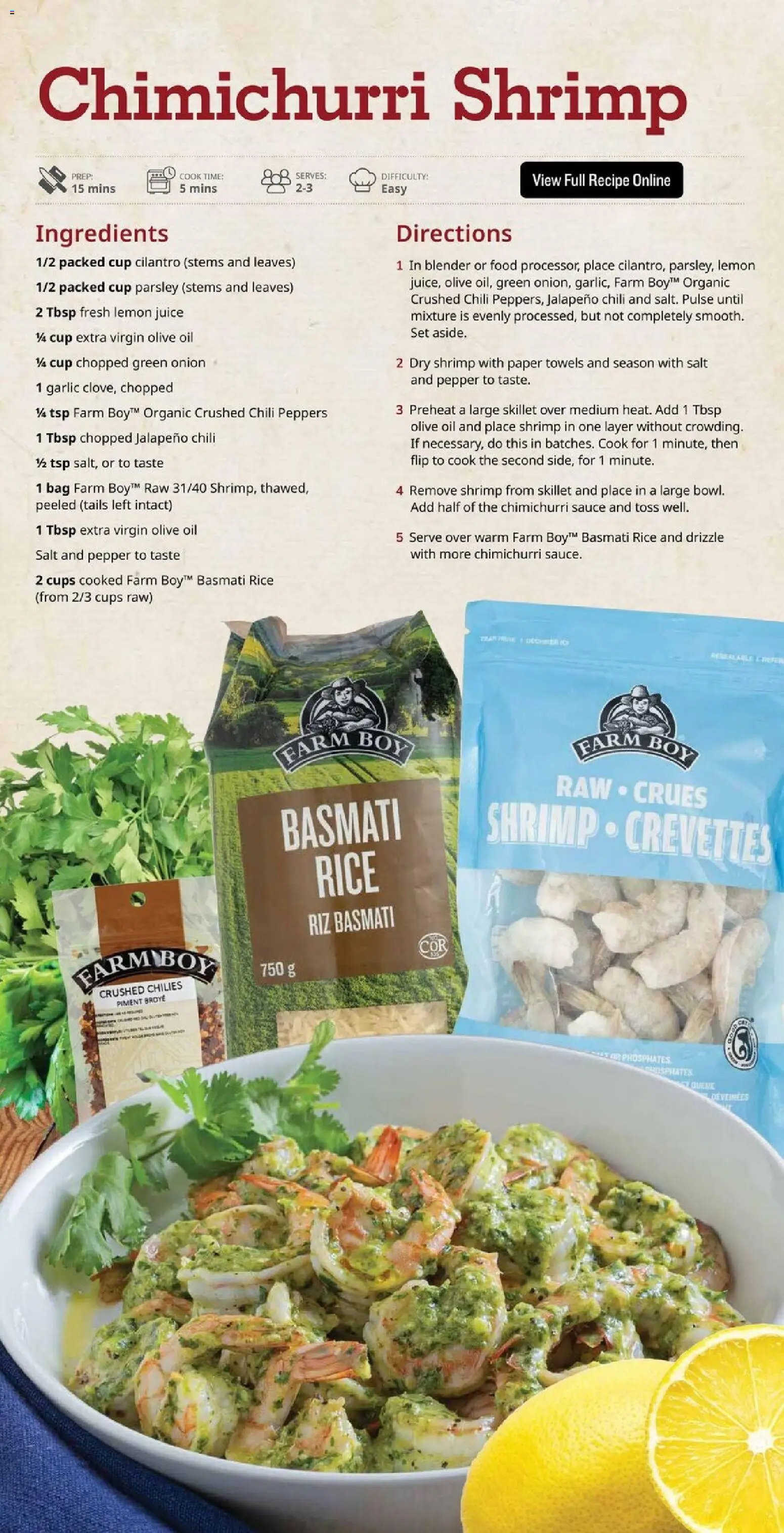 Farm Boy flyer valid from 22.01.2026 | Page: 5 | Products: Rice, Bag, Oil, Juice