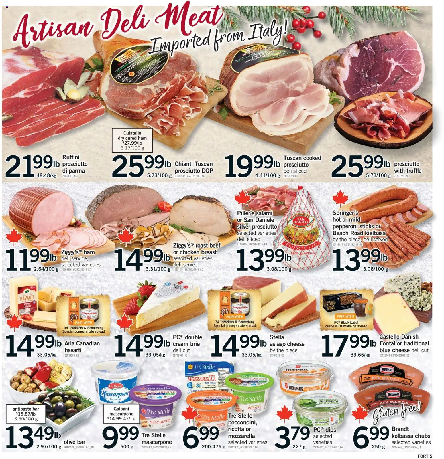 Fortinos flyer valid from 18.12.2025 | Page: 6 | Products: Beef, Cream, Cheese, Chicken