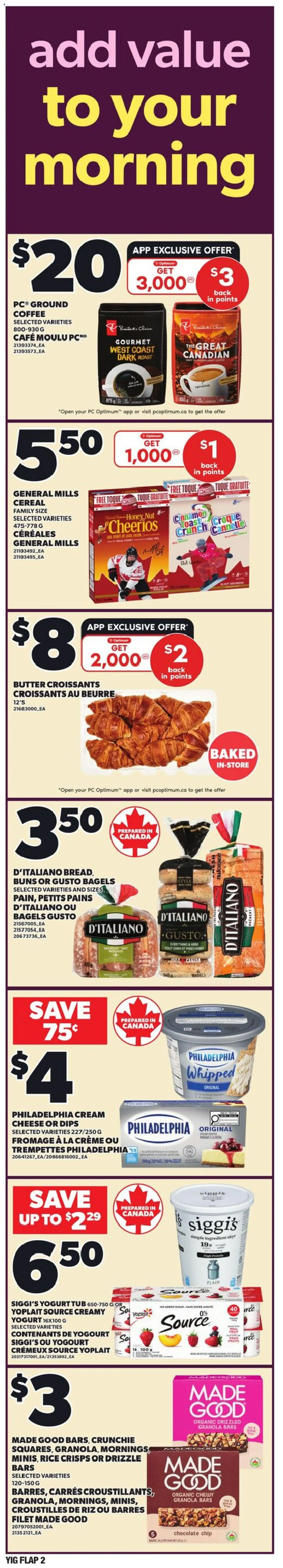 Independent Grocer flyer valid from 26.02.2026 | Page: 2 | Products: Rice, Cream, PC, Butter