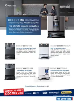 Preview of The Good Guys  Catalogue  - valid from 03.12.2025 | Page: 40 | Products: Carpet, Mop, Sustainable