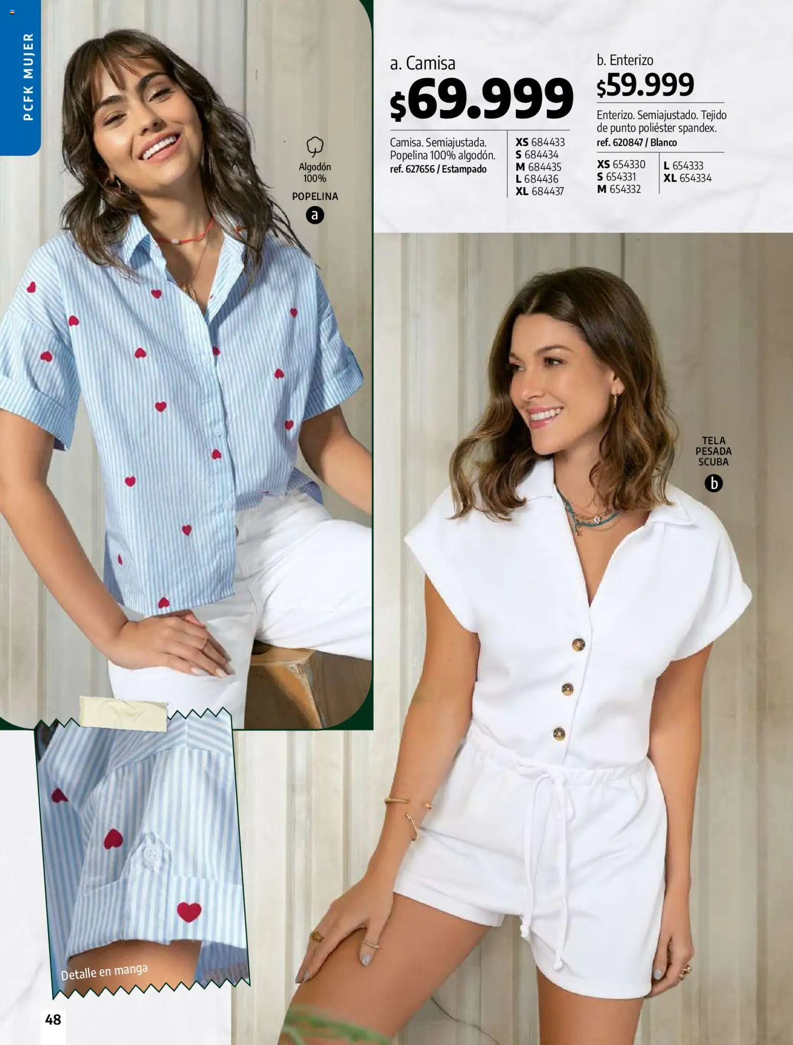 Pacifika revista - valida desde el 01.02.2026 | Página: 48 | Productos: Algodón, Camisa, Enterizo