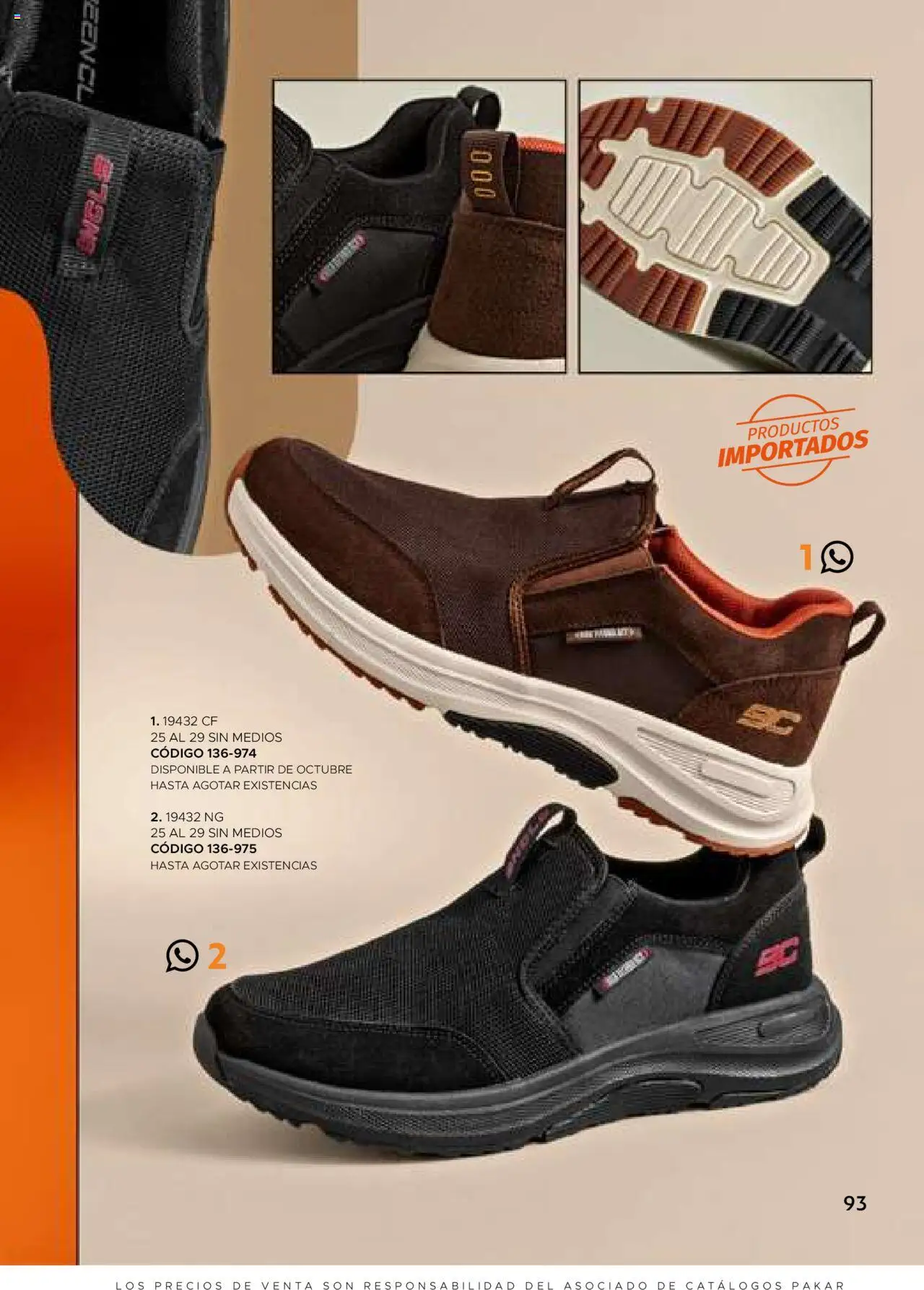 Nuevas ofertas de SC Pakar válidas en toda la República Mexicana desde el 24.07.2025. ¡Encuentra las mejores ofertas en SC Pakar - Catálogo Hombre otoño / invierno! | Página: 93