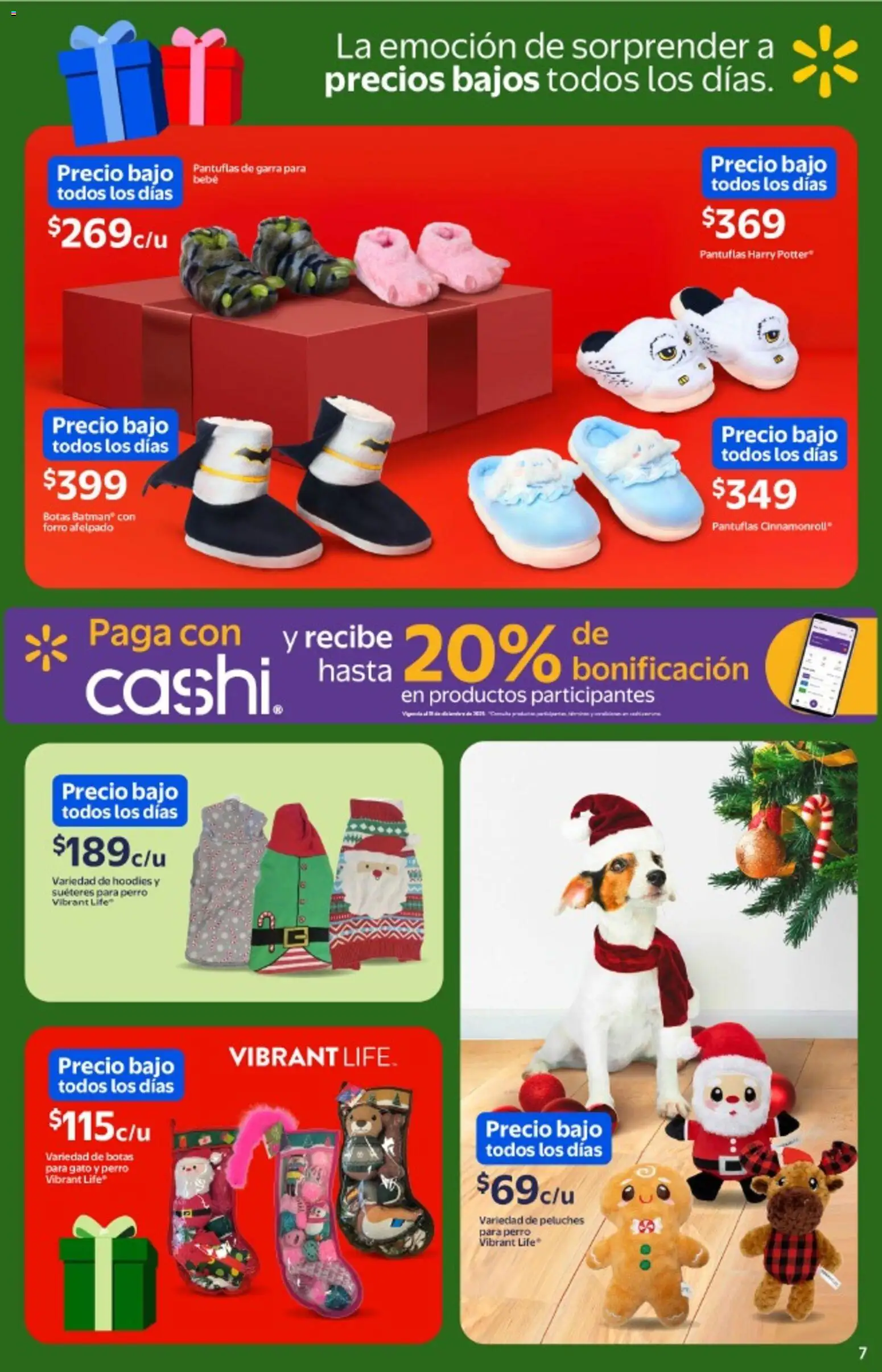 Nuevas ofertas de Walmart válidas en toda la República Mexicana desde el 26.11.2025. ¡Encuentra las mejores ofertas en Walmart folleto! | Página: 7