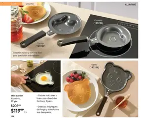 Vista previa de AVON Casa & Estilo 1 2026, nuevo folleto de la tienda, válido en México a partir del 20.12.2025 | Página: 138 | Productos: Huevo, Pan, Cocina, Sartén