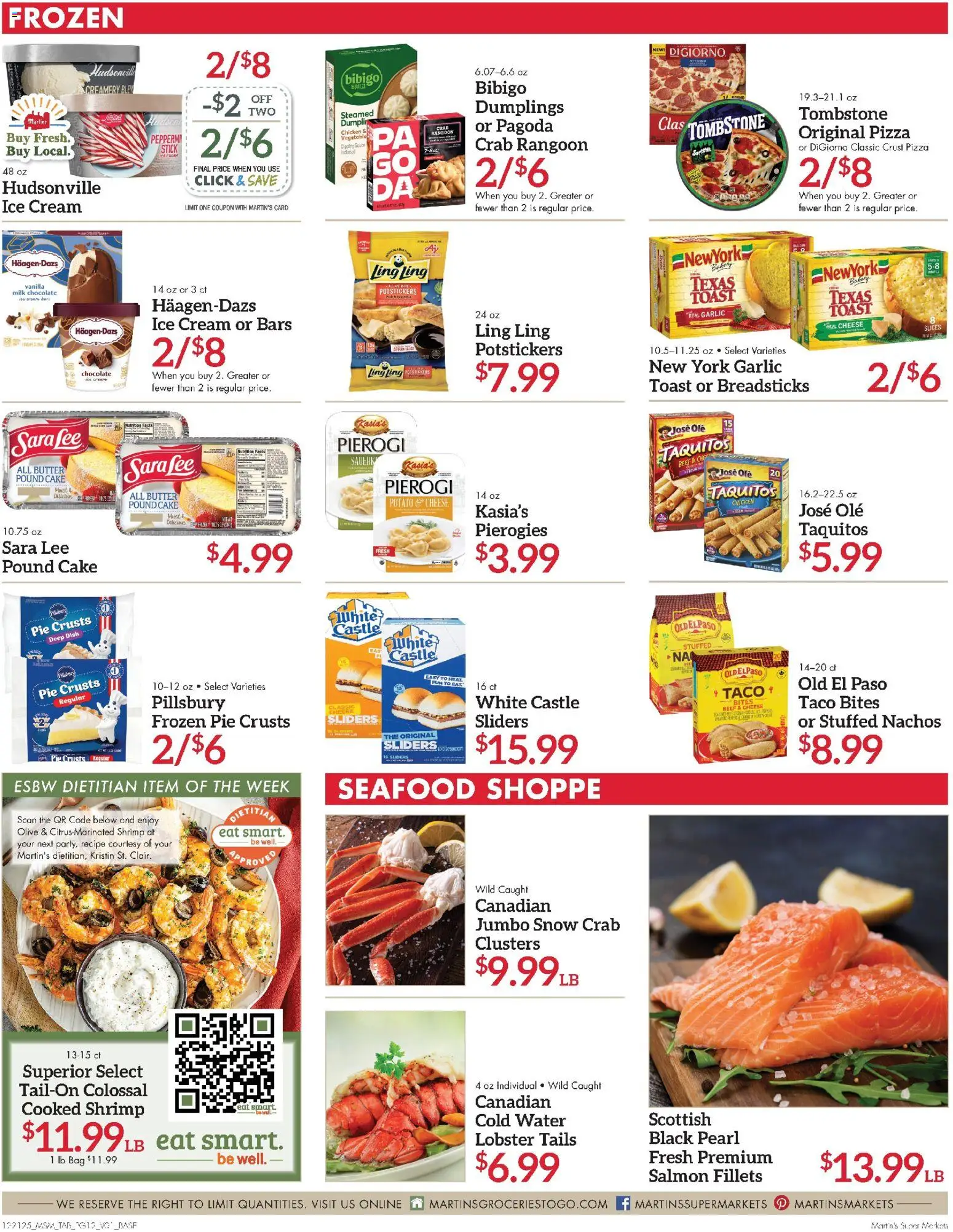 Martin’s Weekly Ad - valid from 21.12.2025 | Page: 16 | Products: Milk, Cream, Ice cream, Garlic