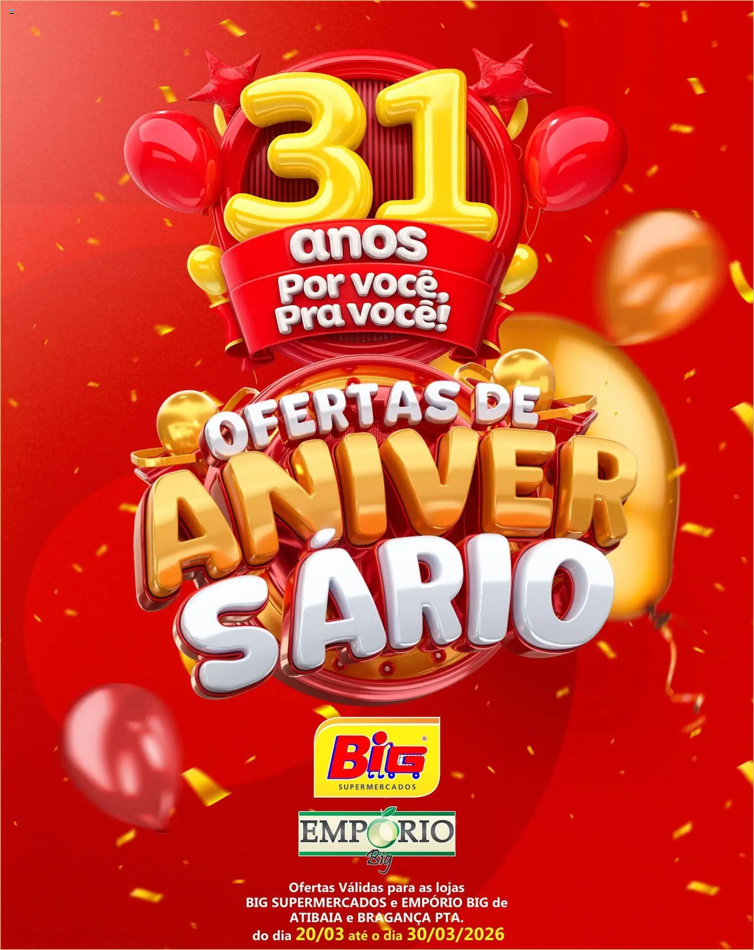 Big Supermercados Folheto - válido de 20.03.2026 | Página: 1