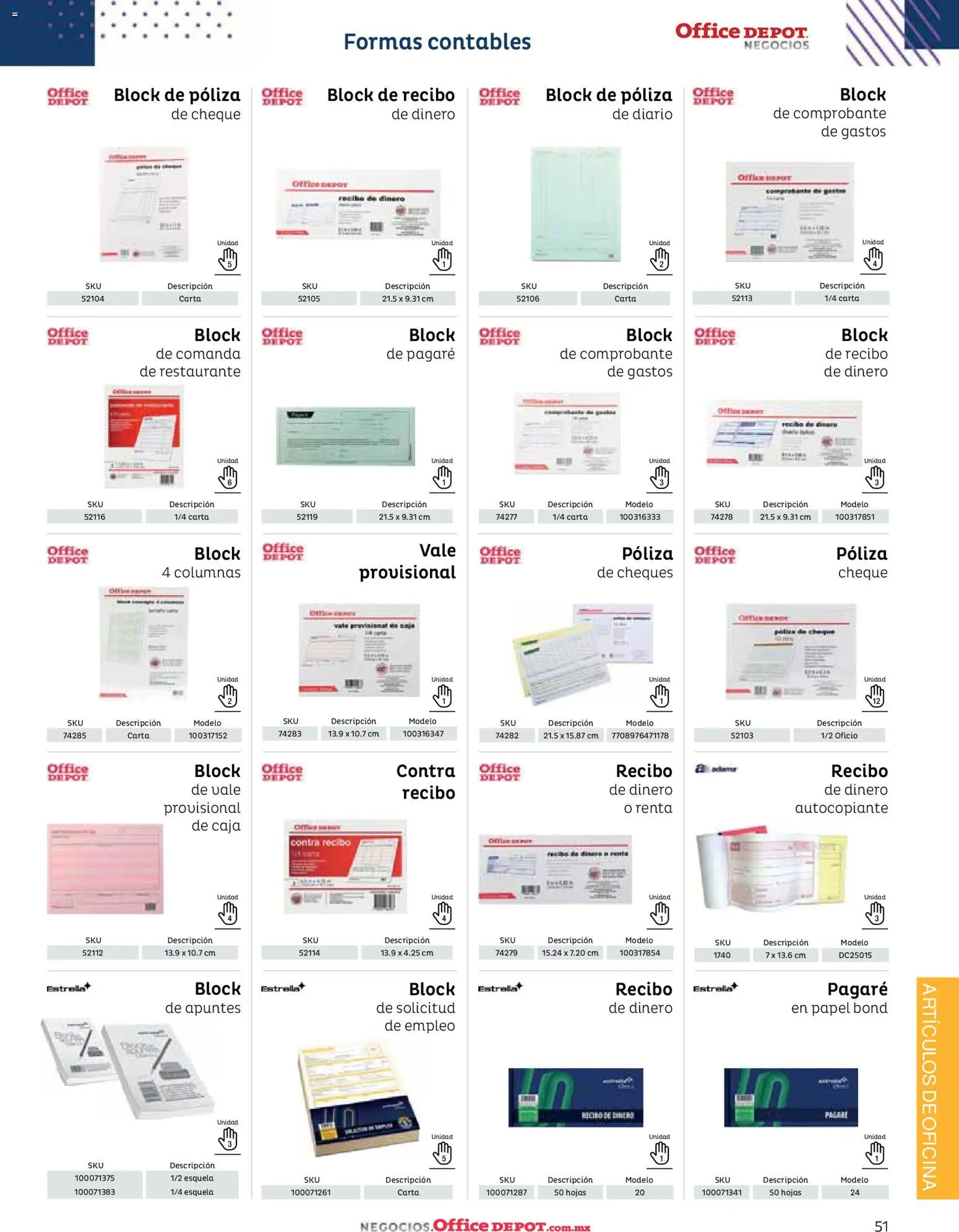 Nuevas ofertas de Office Depot válidas en toda la República Mexicana desde el 12.01.2026. ¡Encuentra las mejores ofertas en Office Depot catálogo 2026! | Página: 53 | Productos: Caja